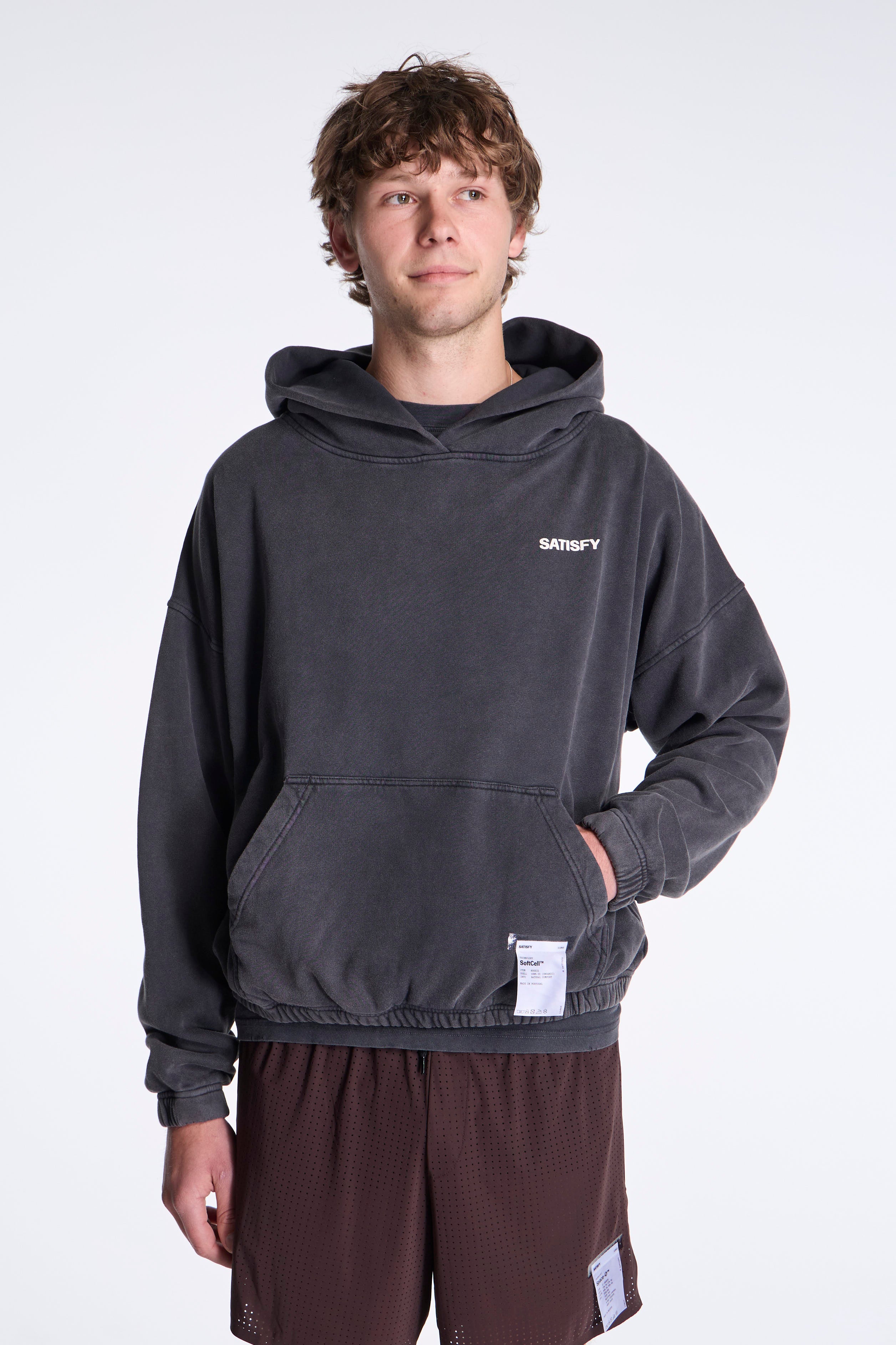 Softcell Hoodie Aged Black
