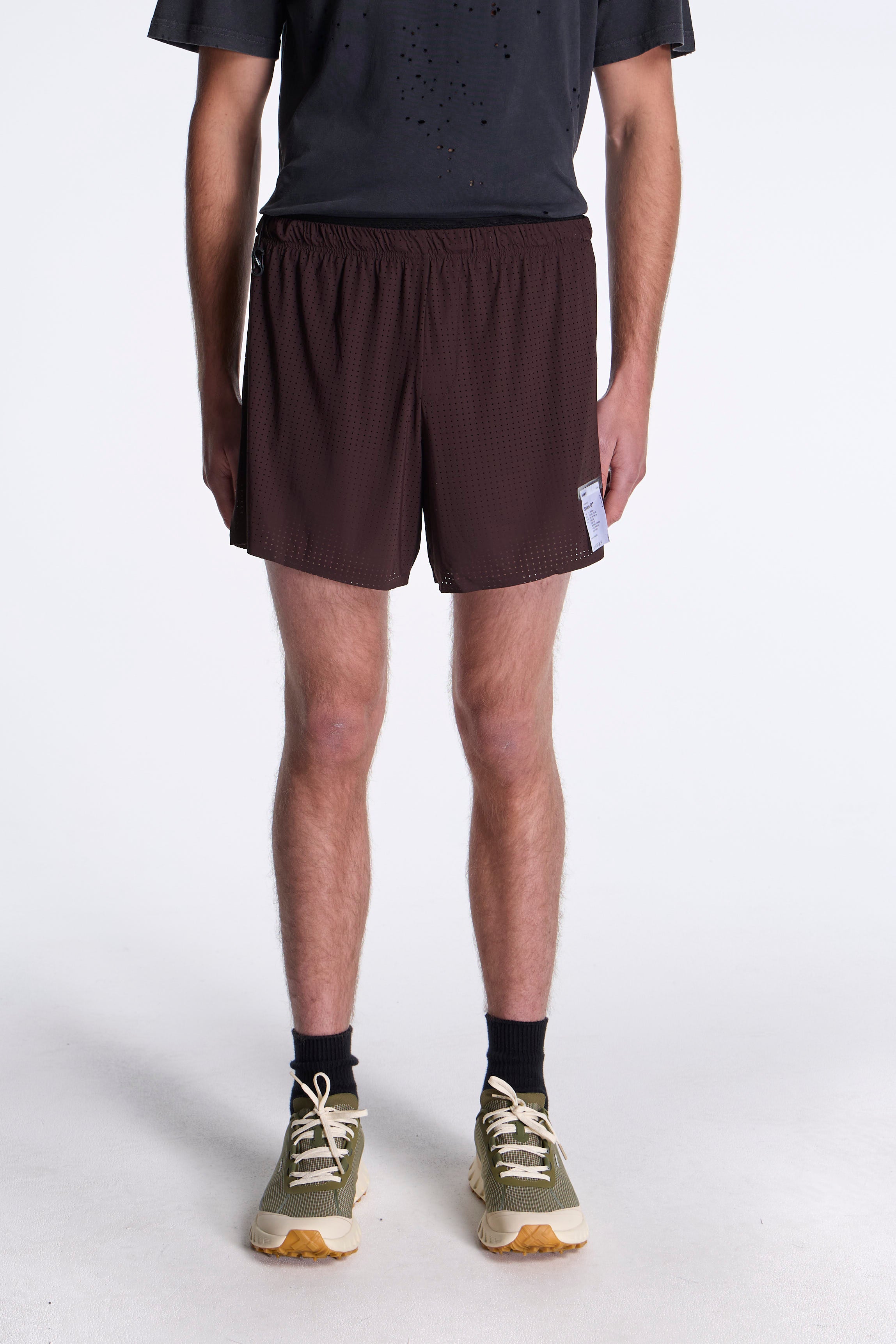 Space-O 5 Shorts Deep Mahogany