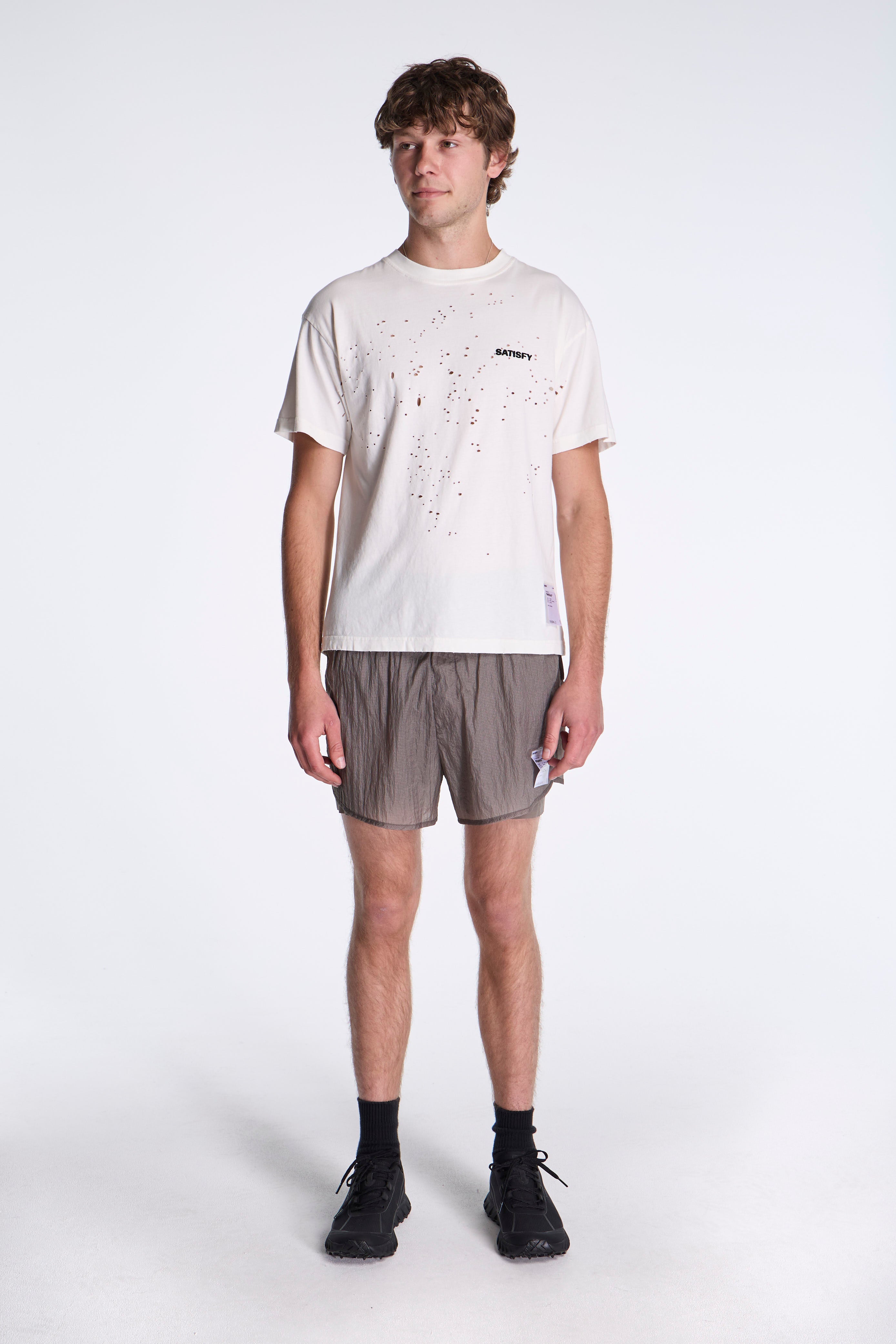 MothTech Logo T-Shirt Off White