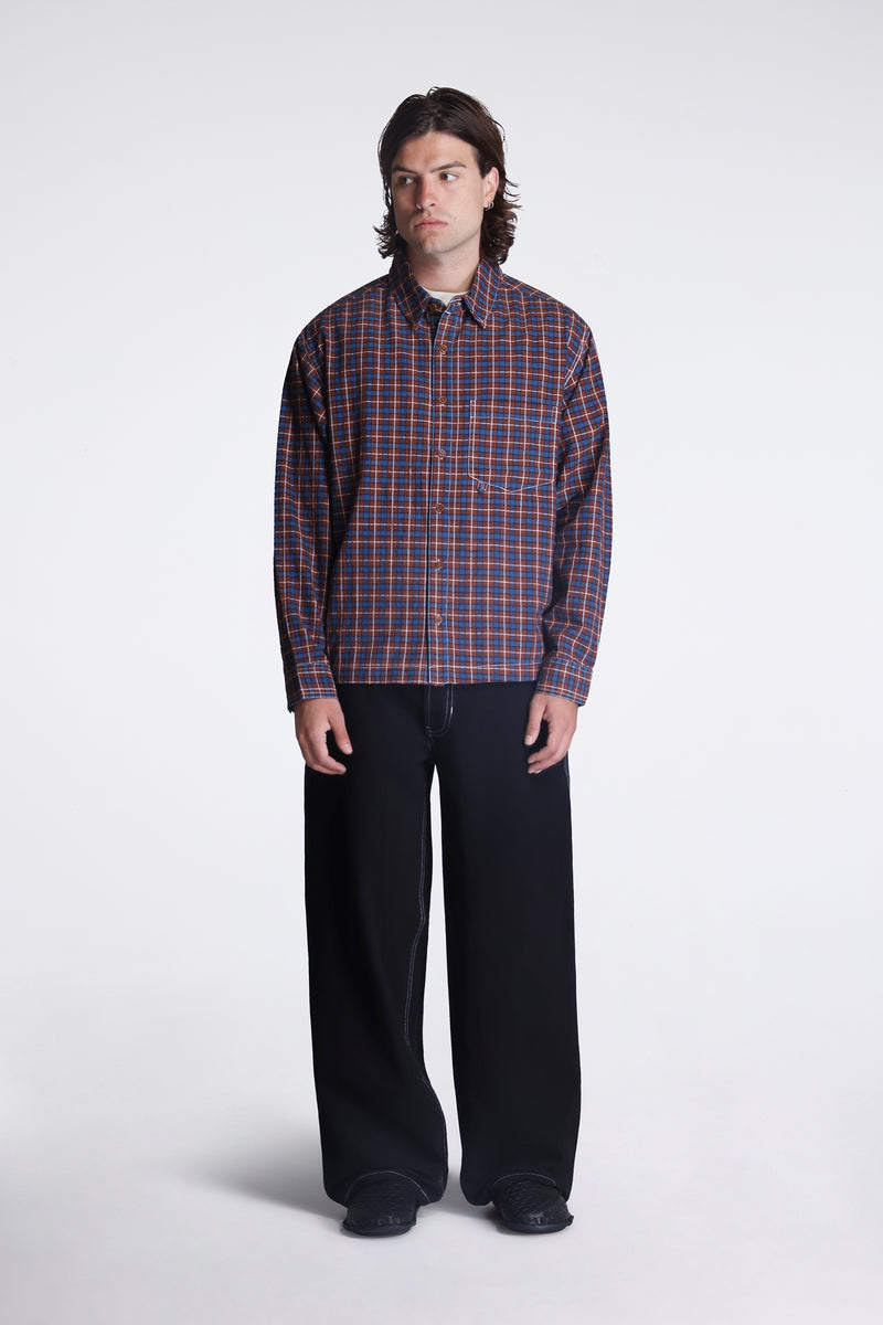 Bracken Shirt Sandstone Handloom