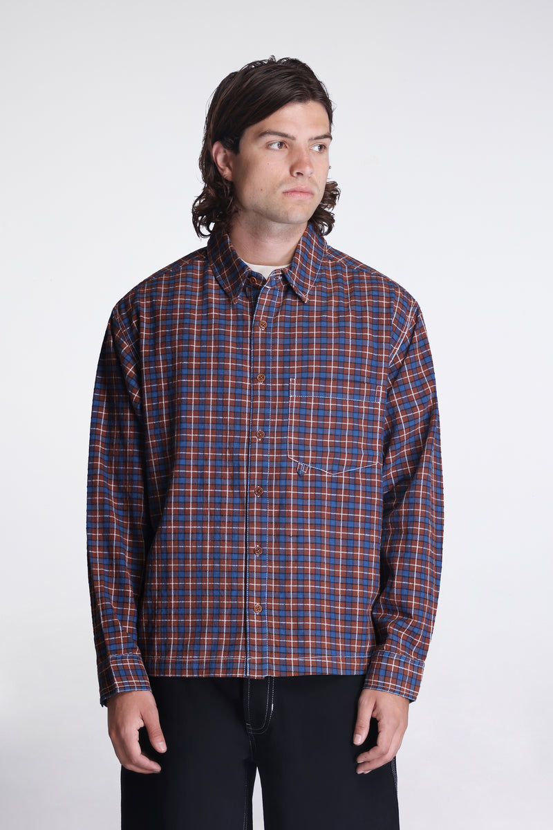 Bracken Shirt Sandstone Handloom