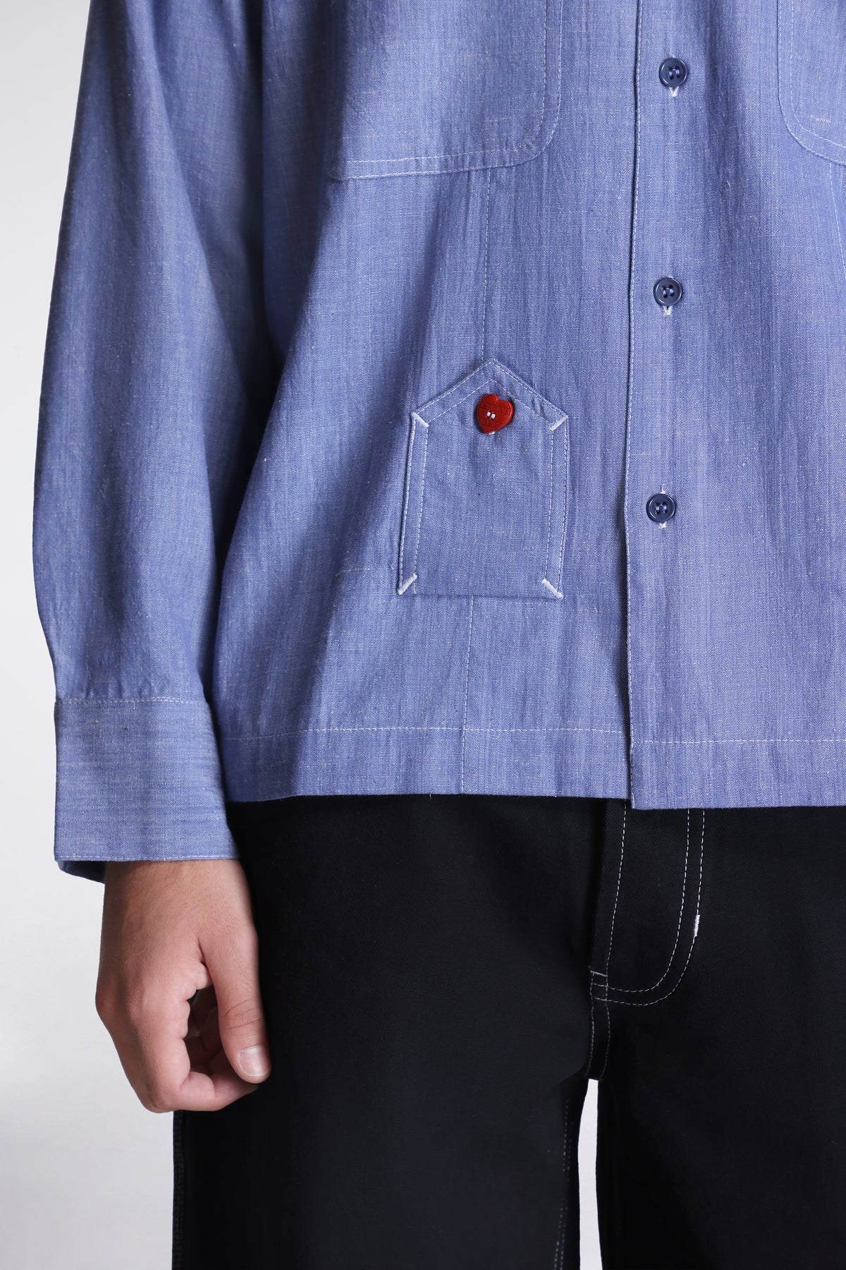 Love Letter Shirt Chambray Love Letter