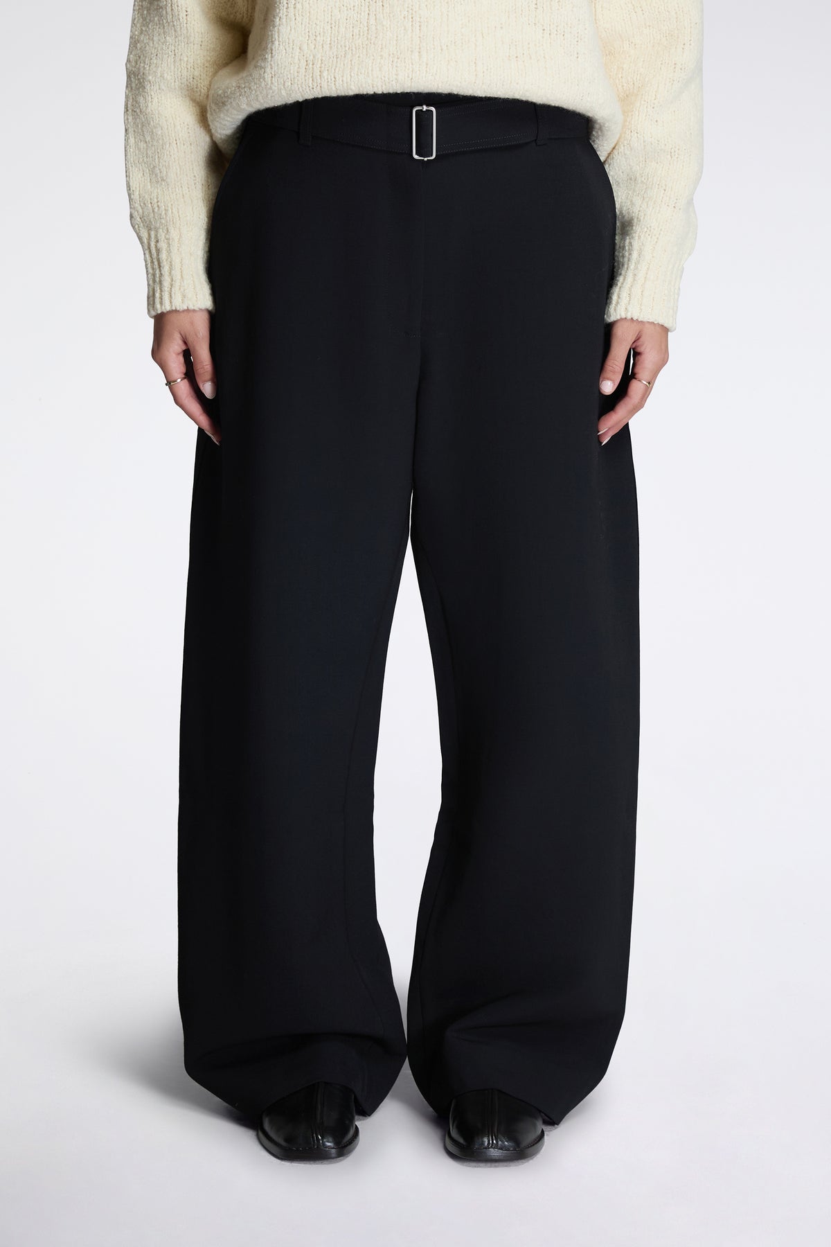 Chatto Belted Pant Black