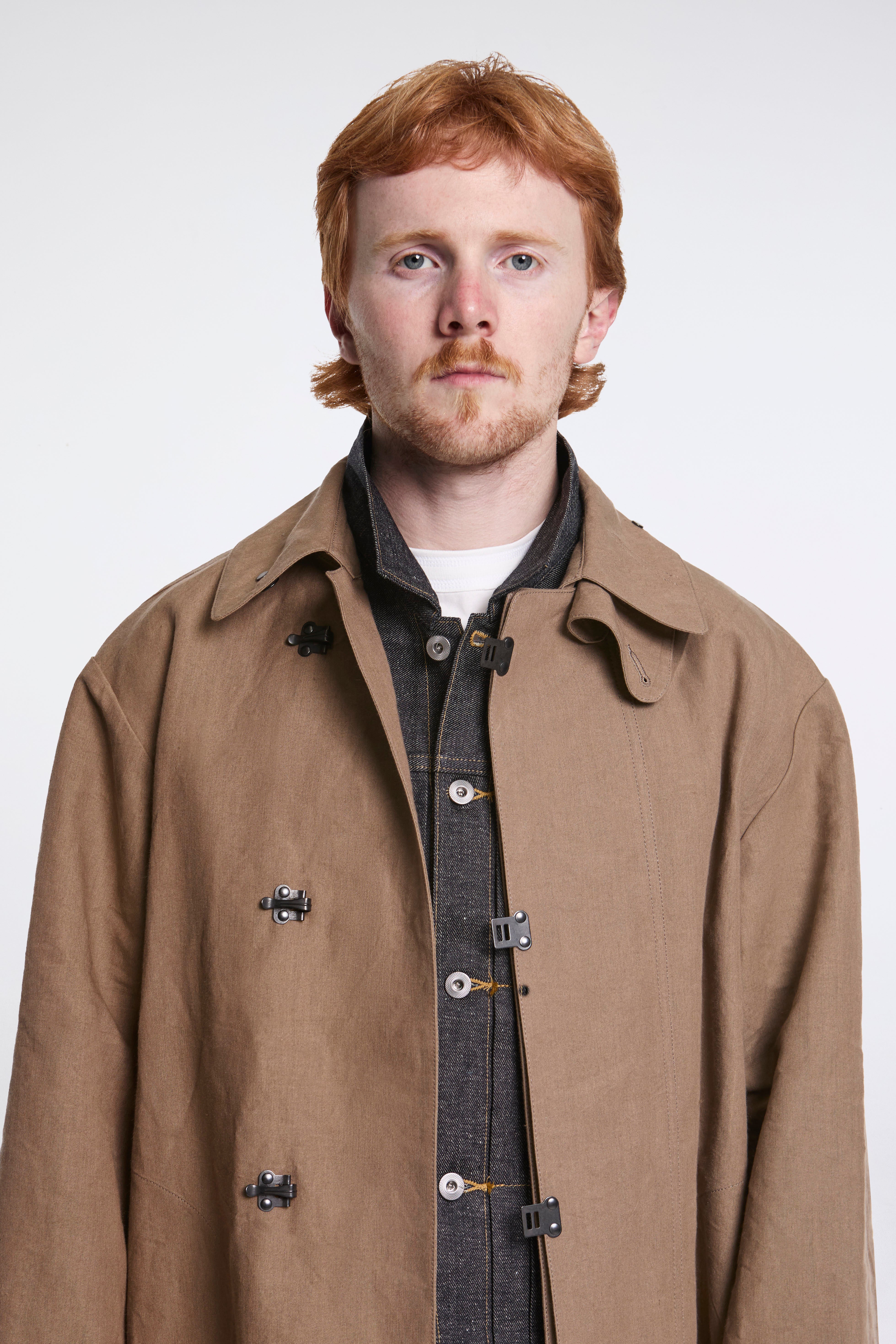 Lot.411 M-1918 Rain Coat Beige