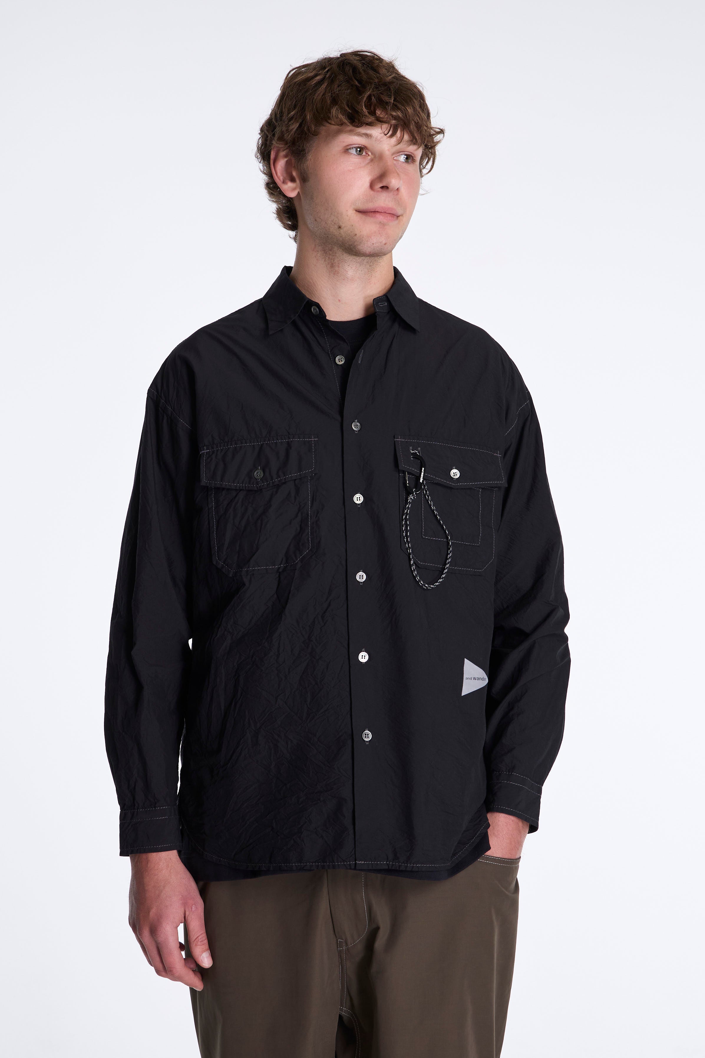 Cordura Typewriter LS Shirt Black