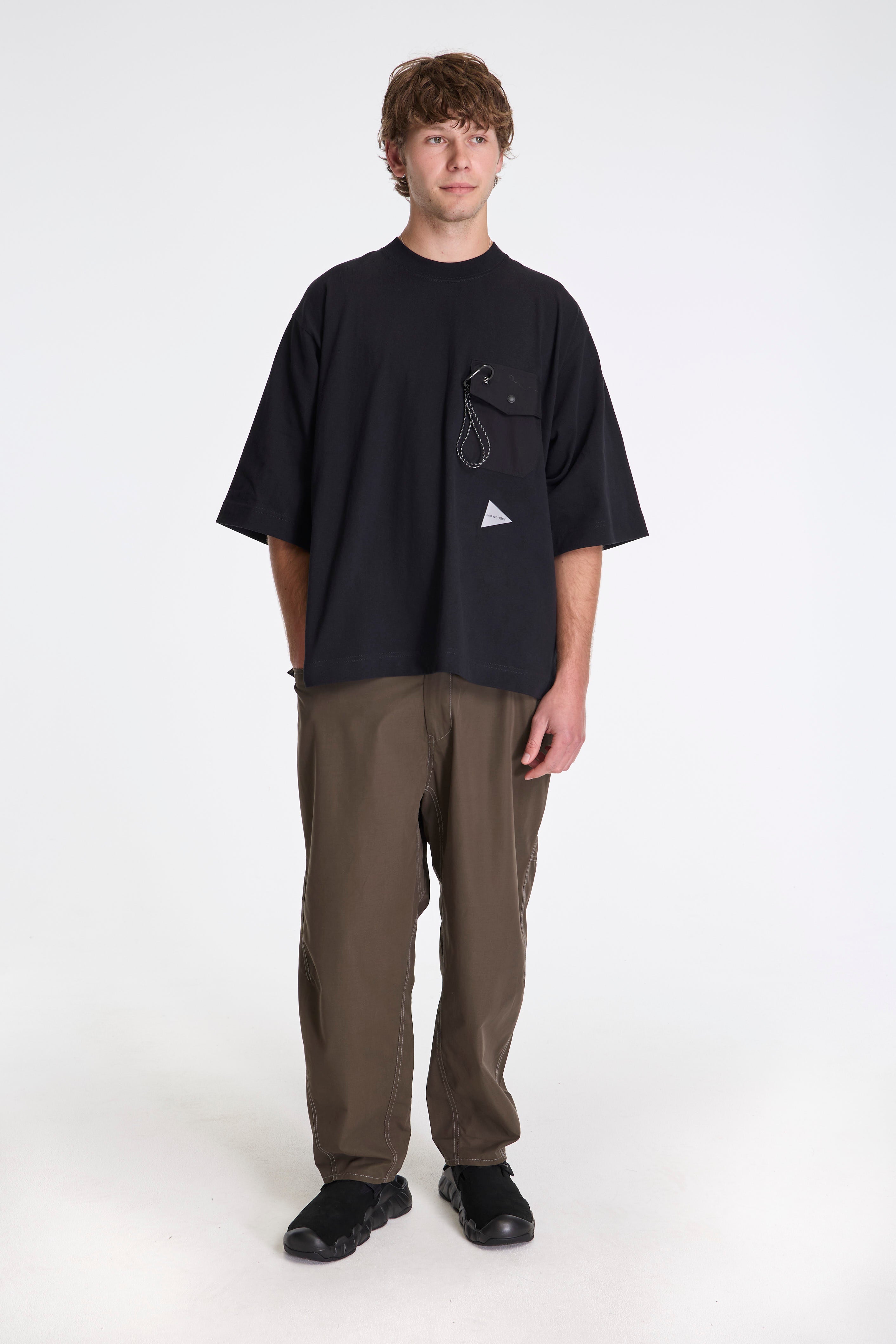 Heavy Cotton Pocket HS Tee Black