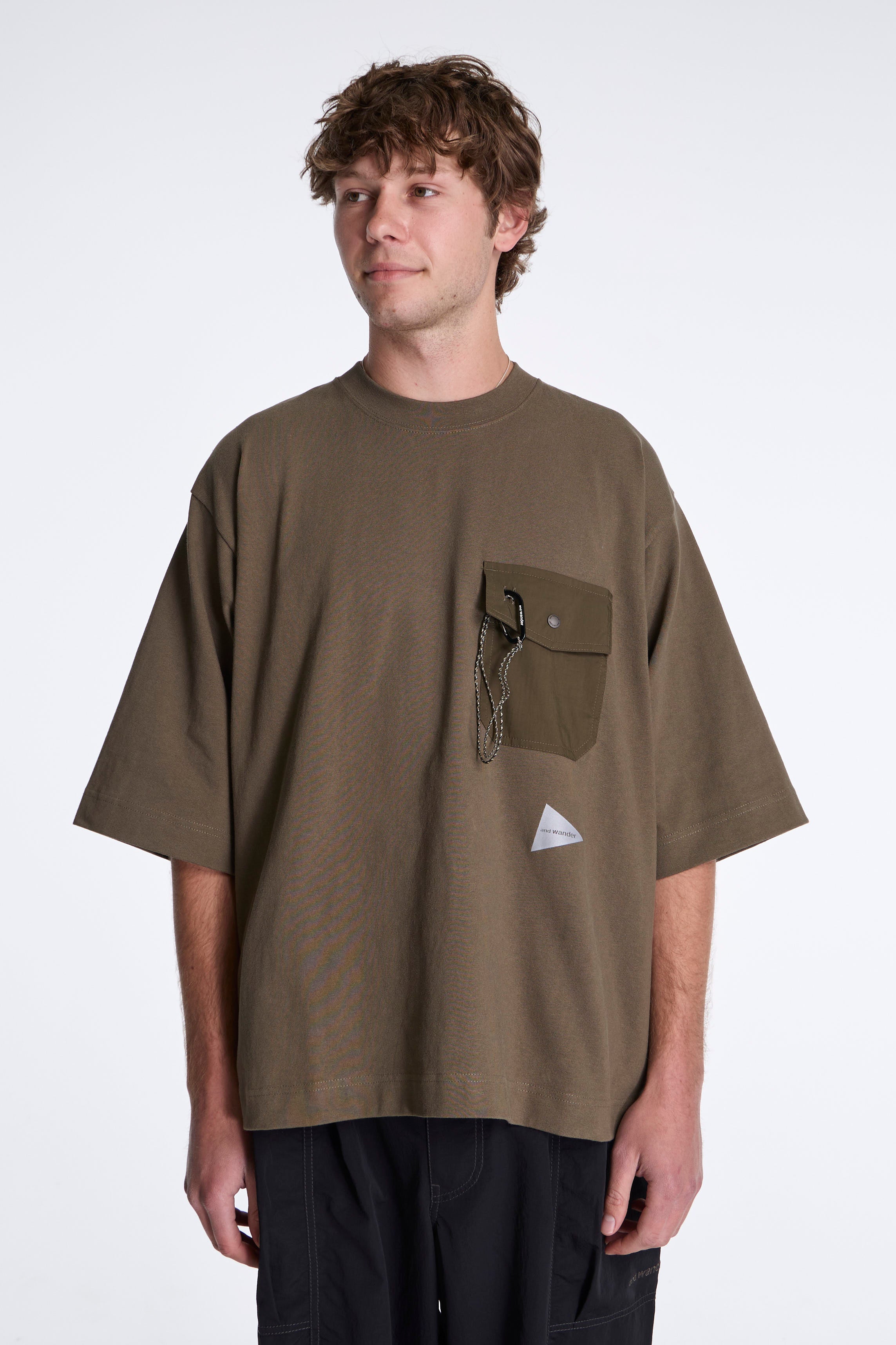 Heavy Cotton Pocket HS Tee Khaki