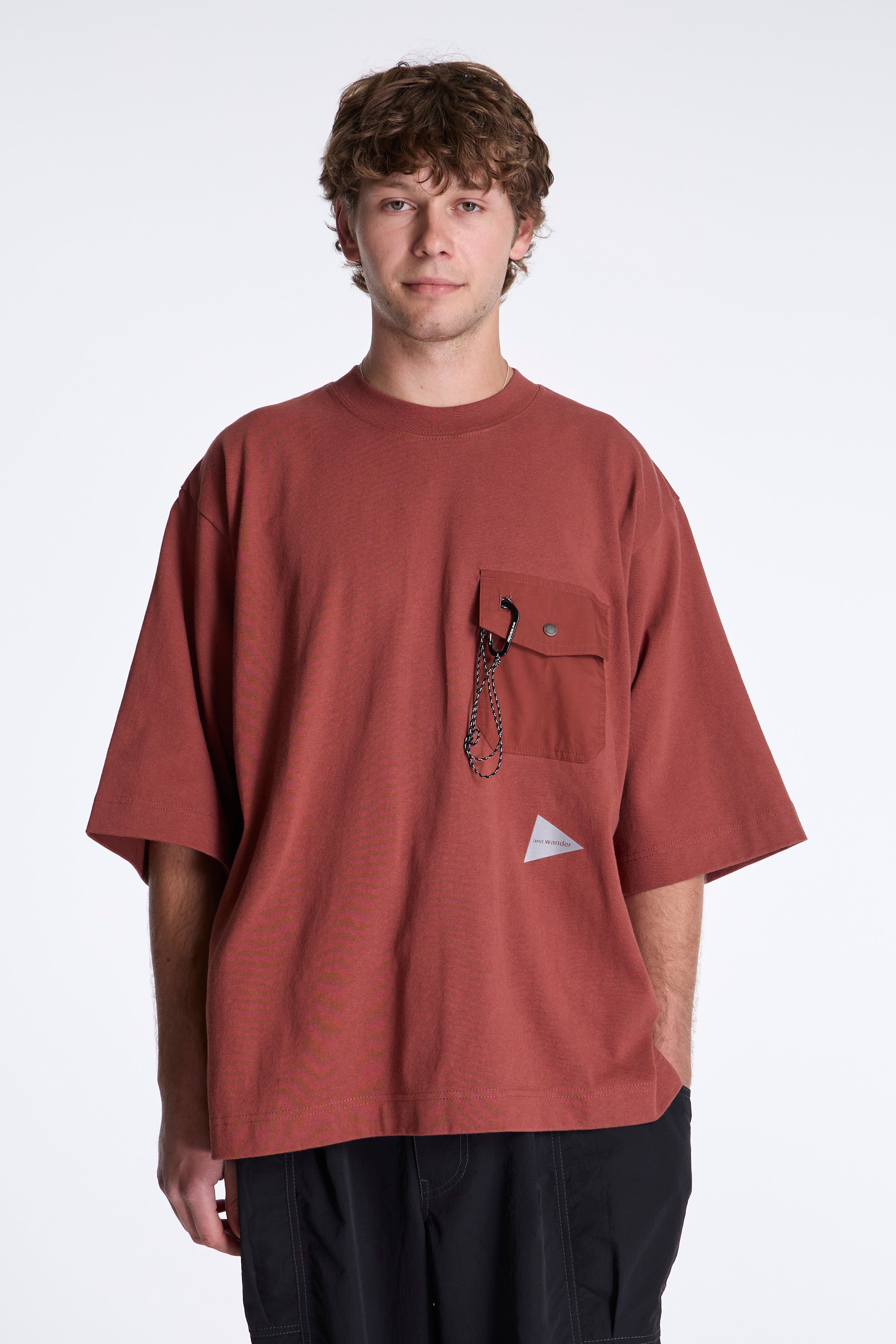 Heavy Cotton Pocket HS Tee Red
