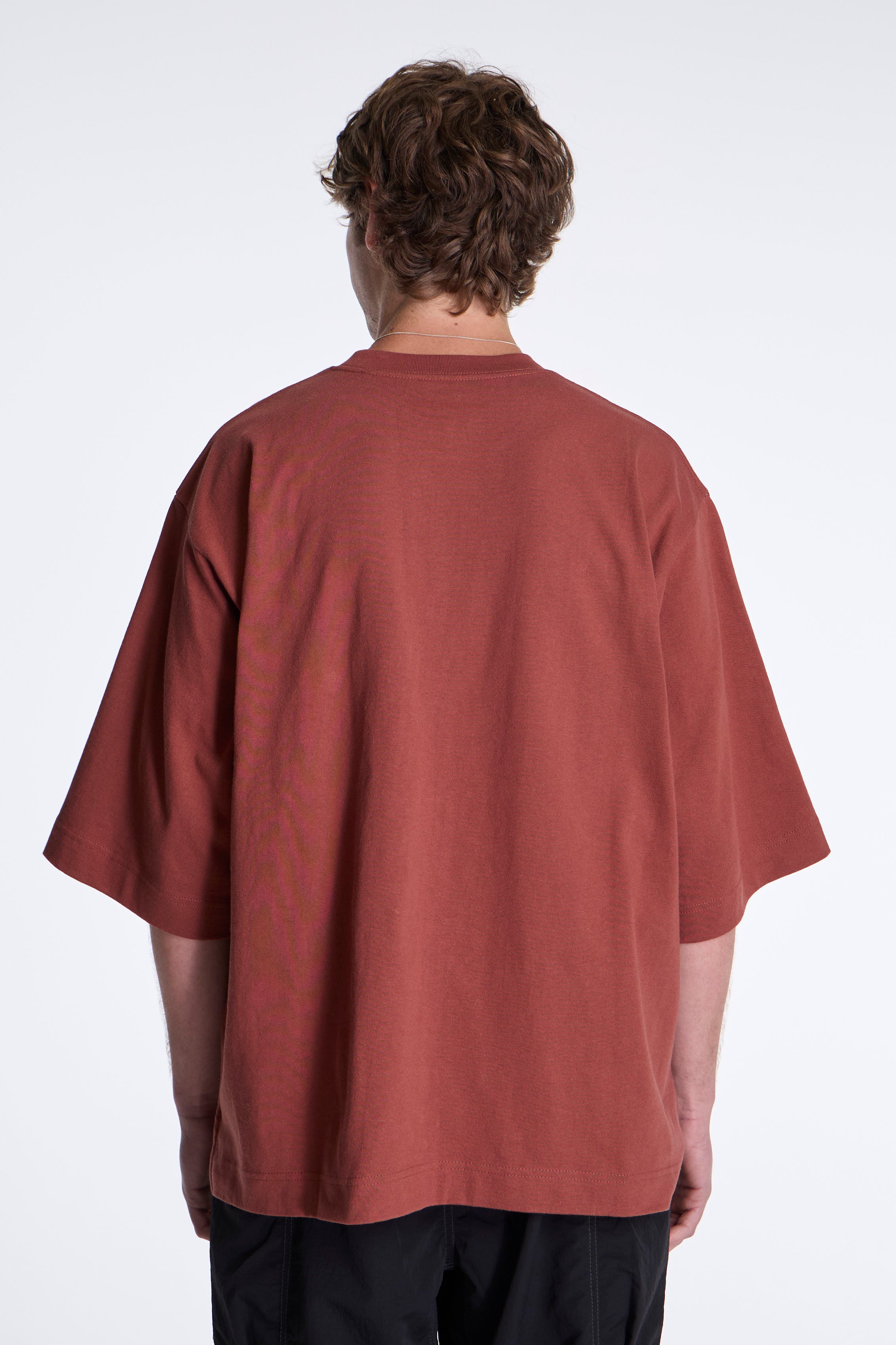 Heavy Cotton Pocket HS Tee Red