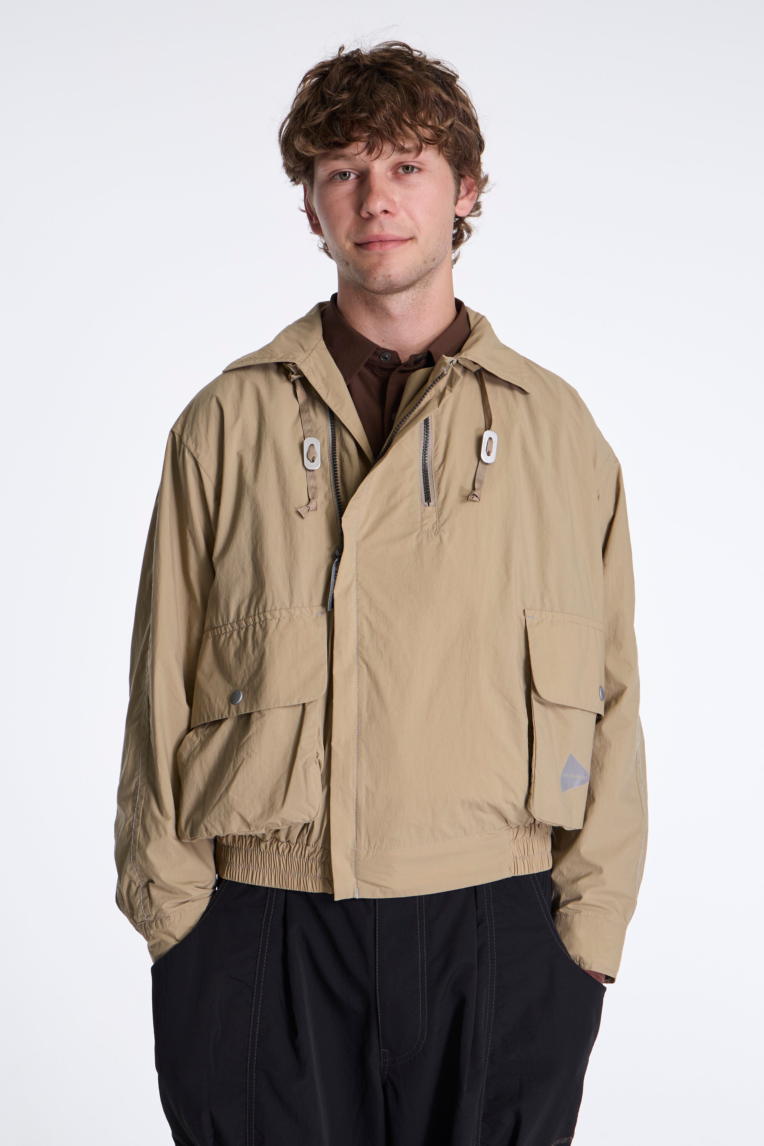 and Wander Water Repellent Light Jacket 2 L.Beige