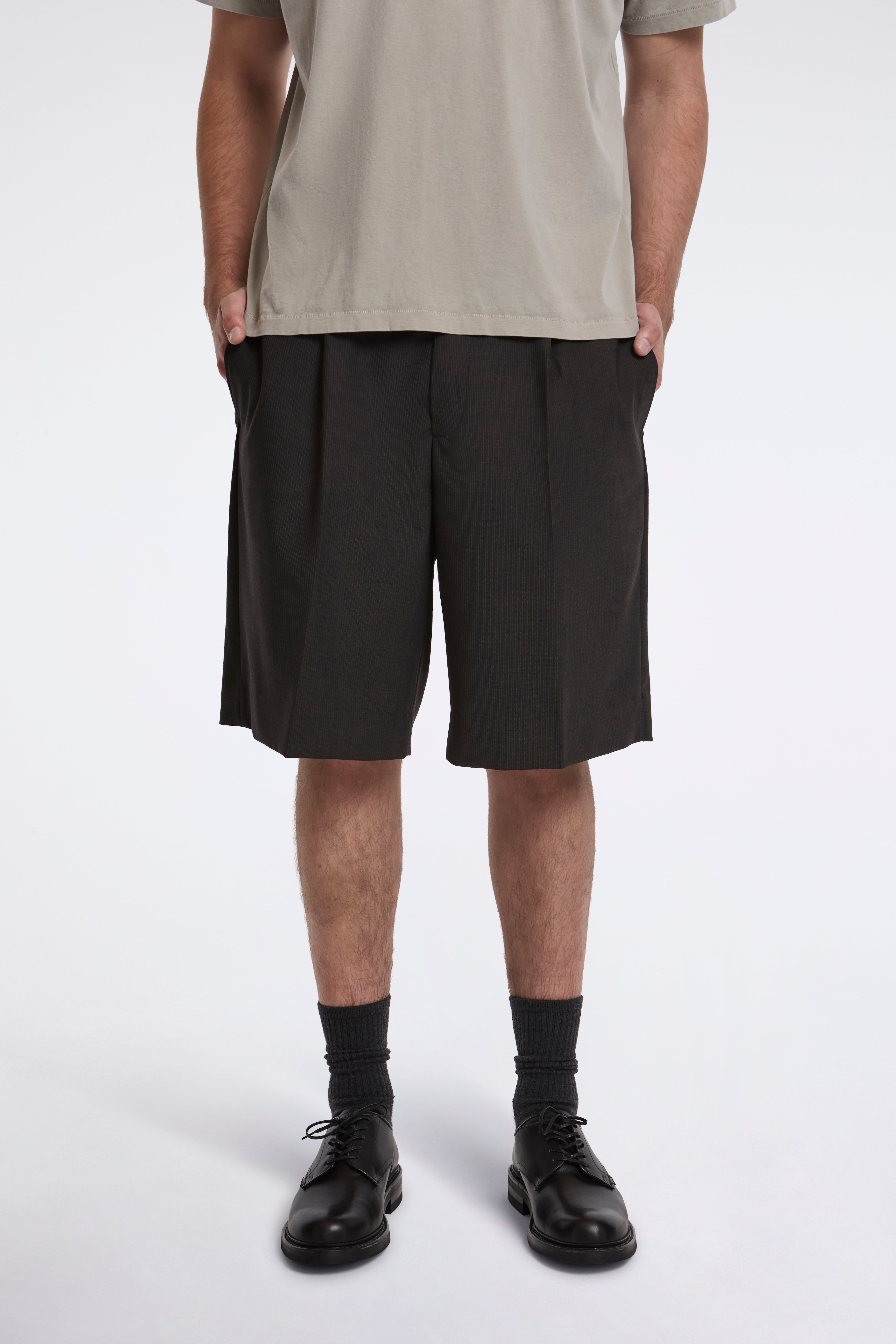 Classic Shorts Dark Grey Stripe