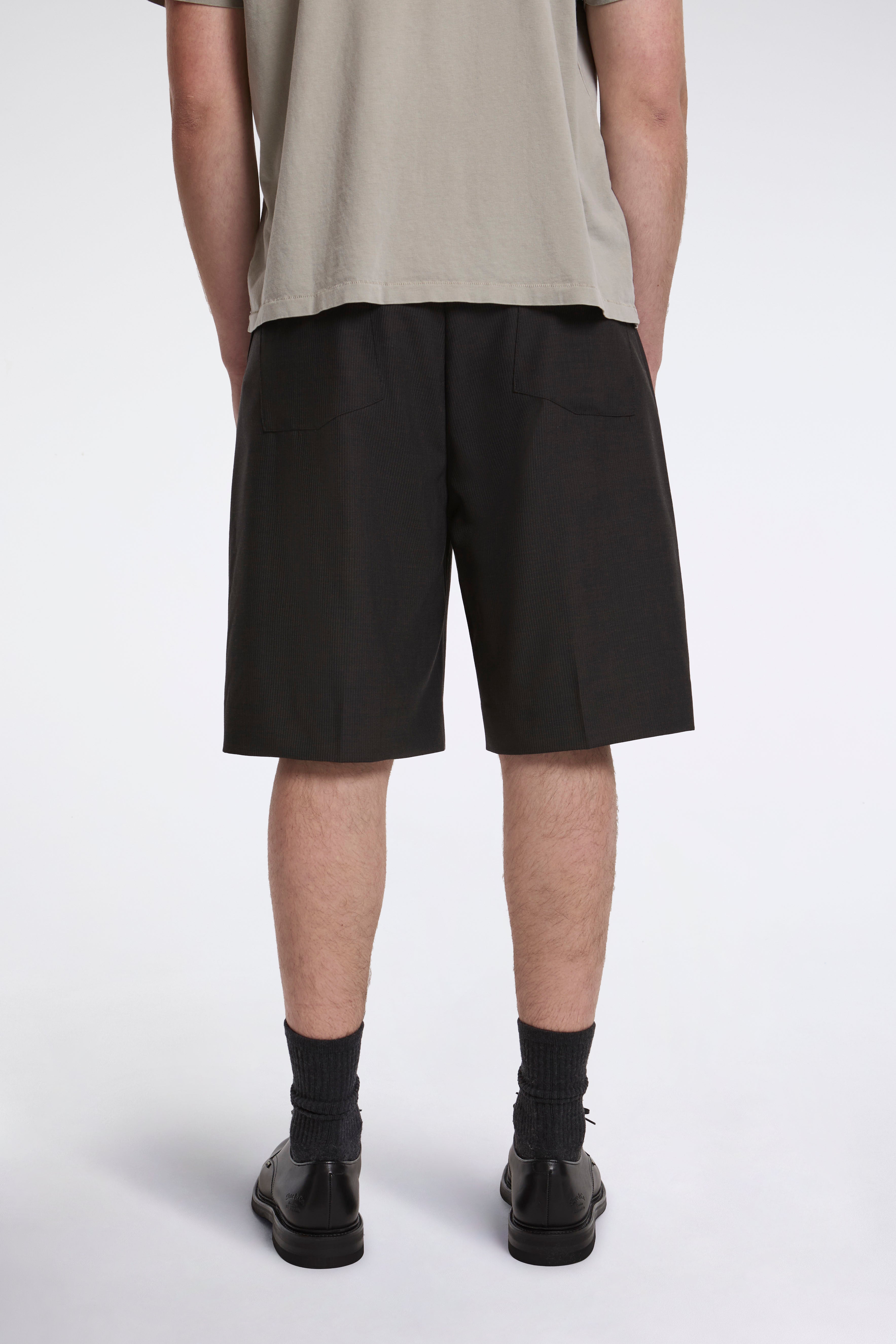 Classic Shorts Dark Grey Stripe