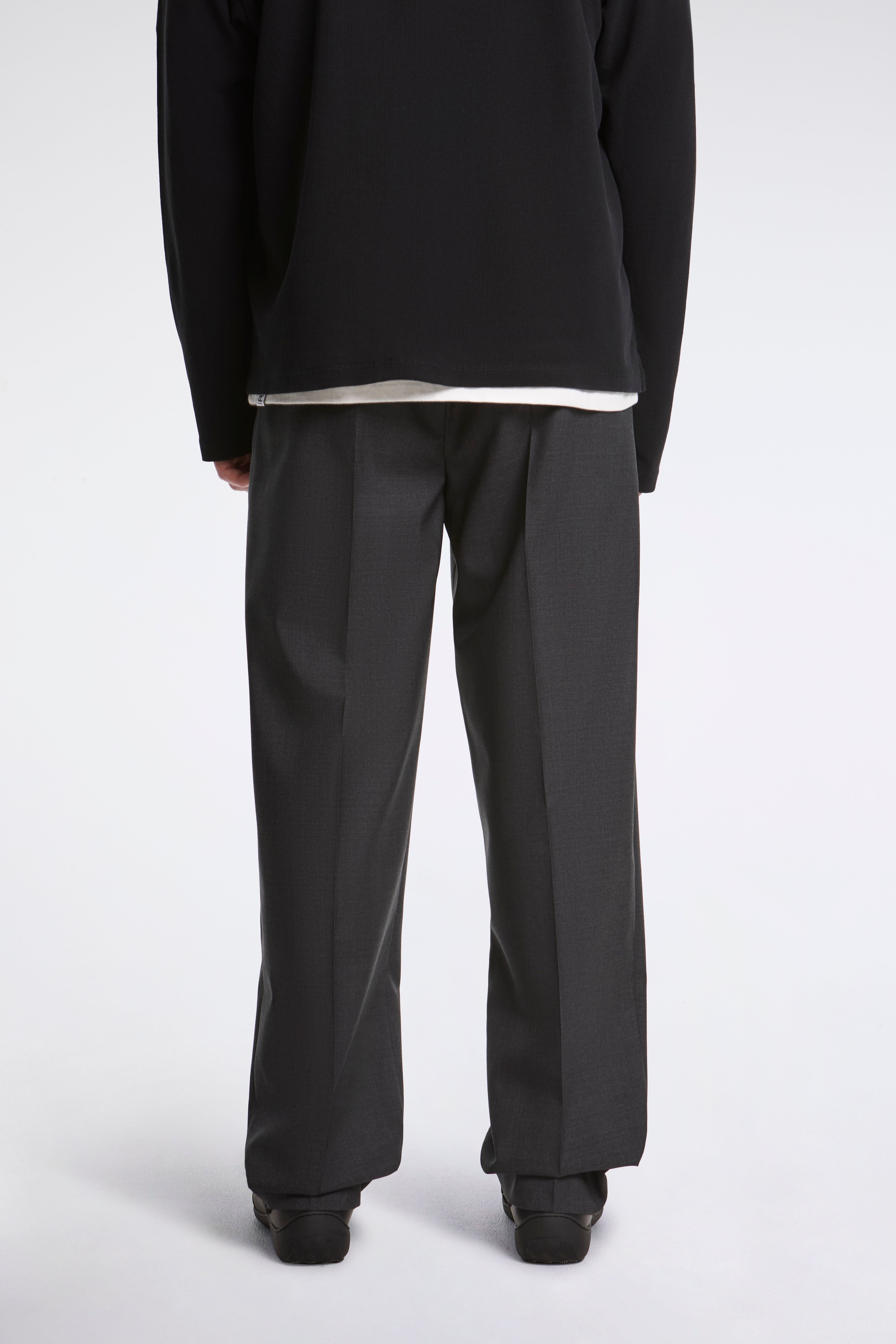 Classic Trousers Dark Grey Grain