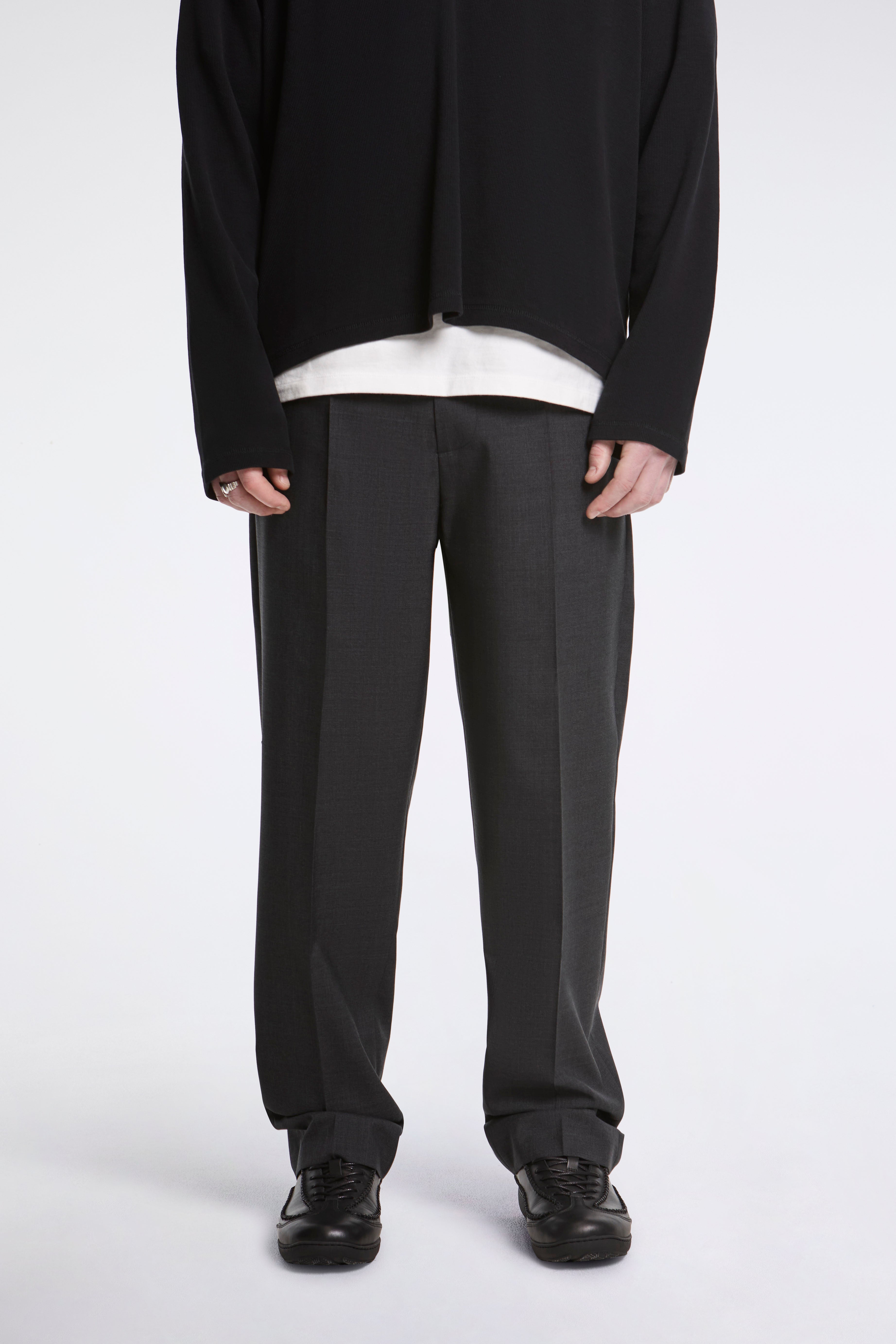 Classic Trousers Dark Grey Grain