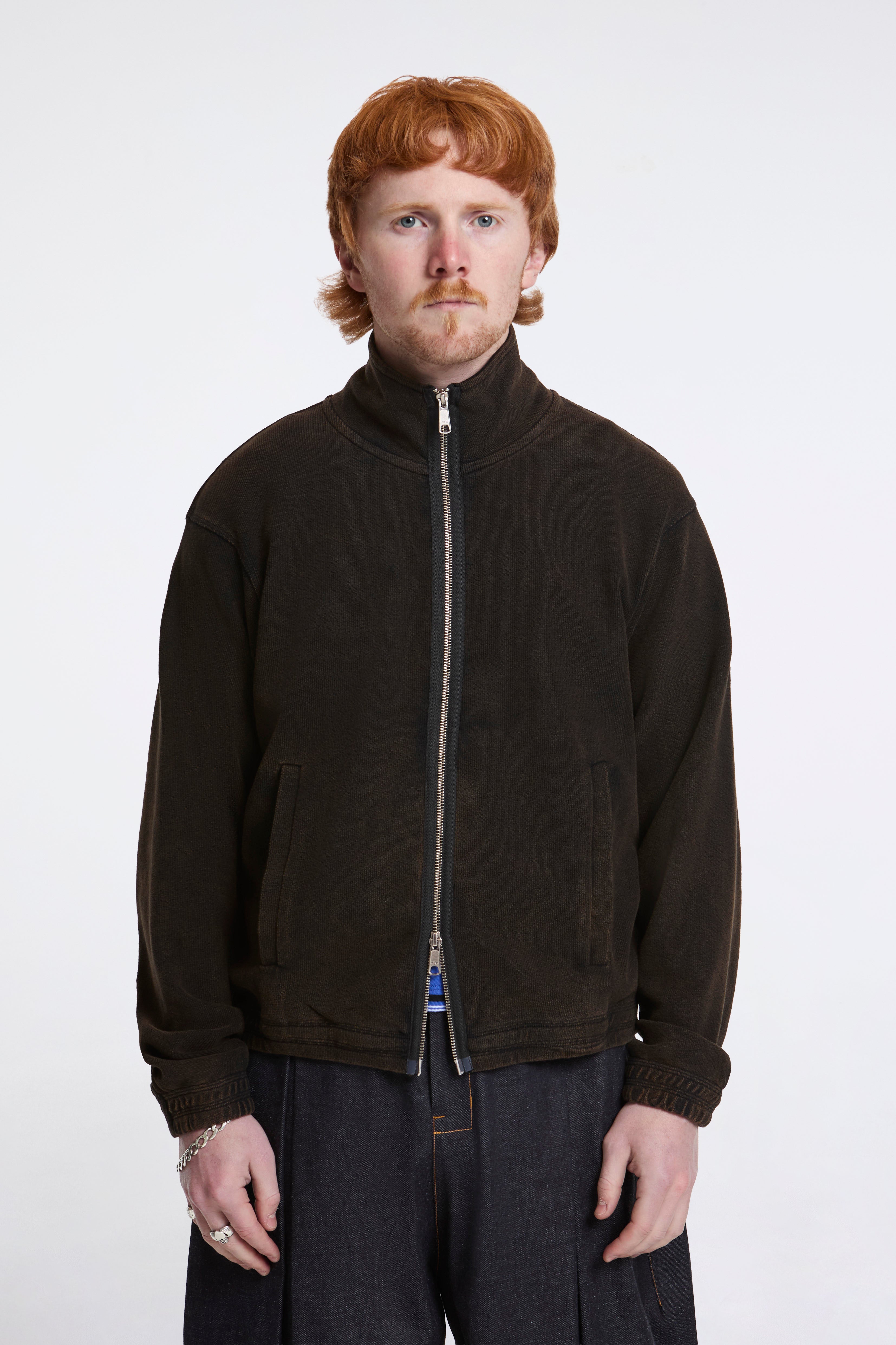 Covet Full Zip Burned Black