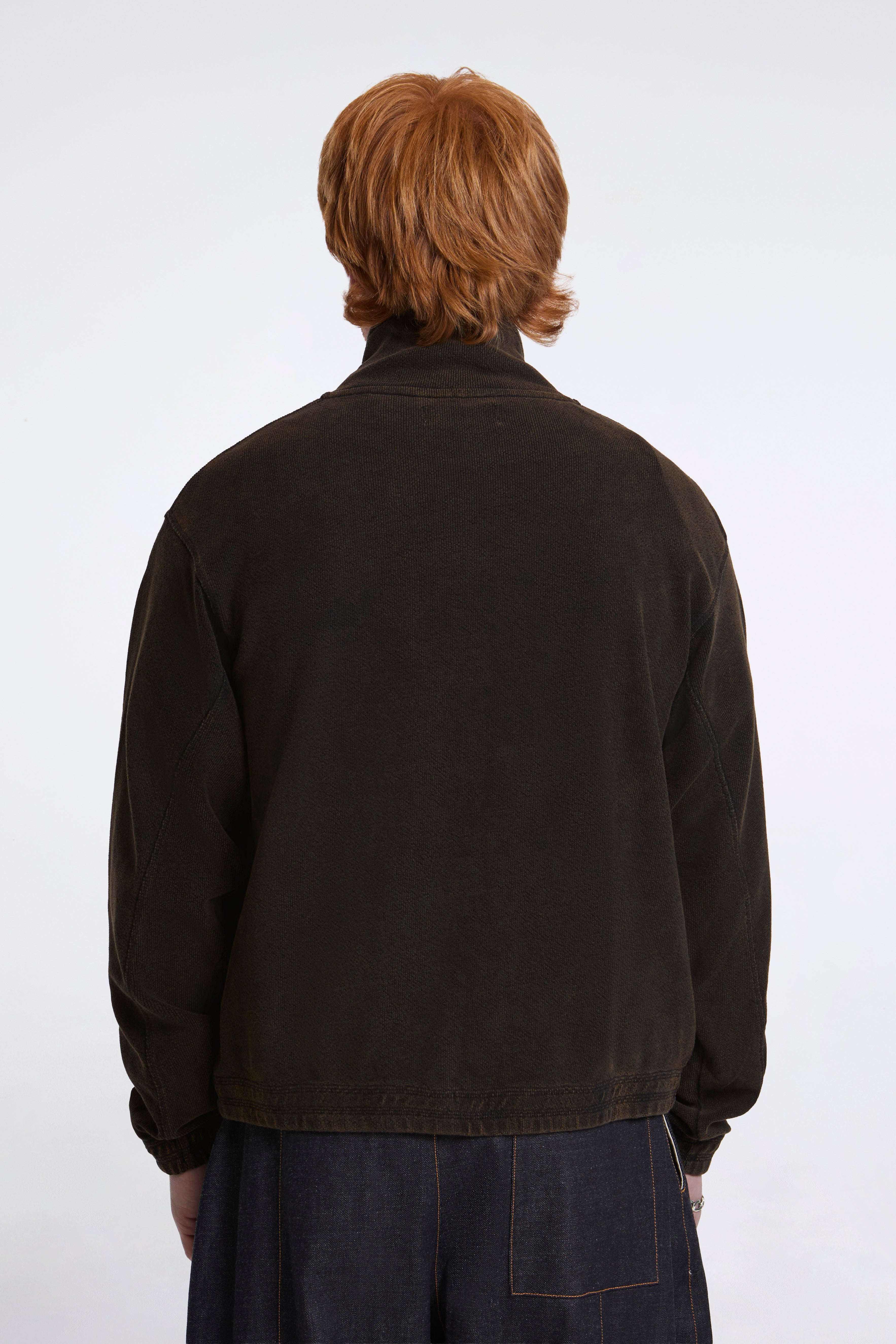 Covet Full Zip Burned Black