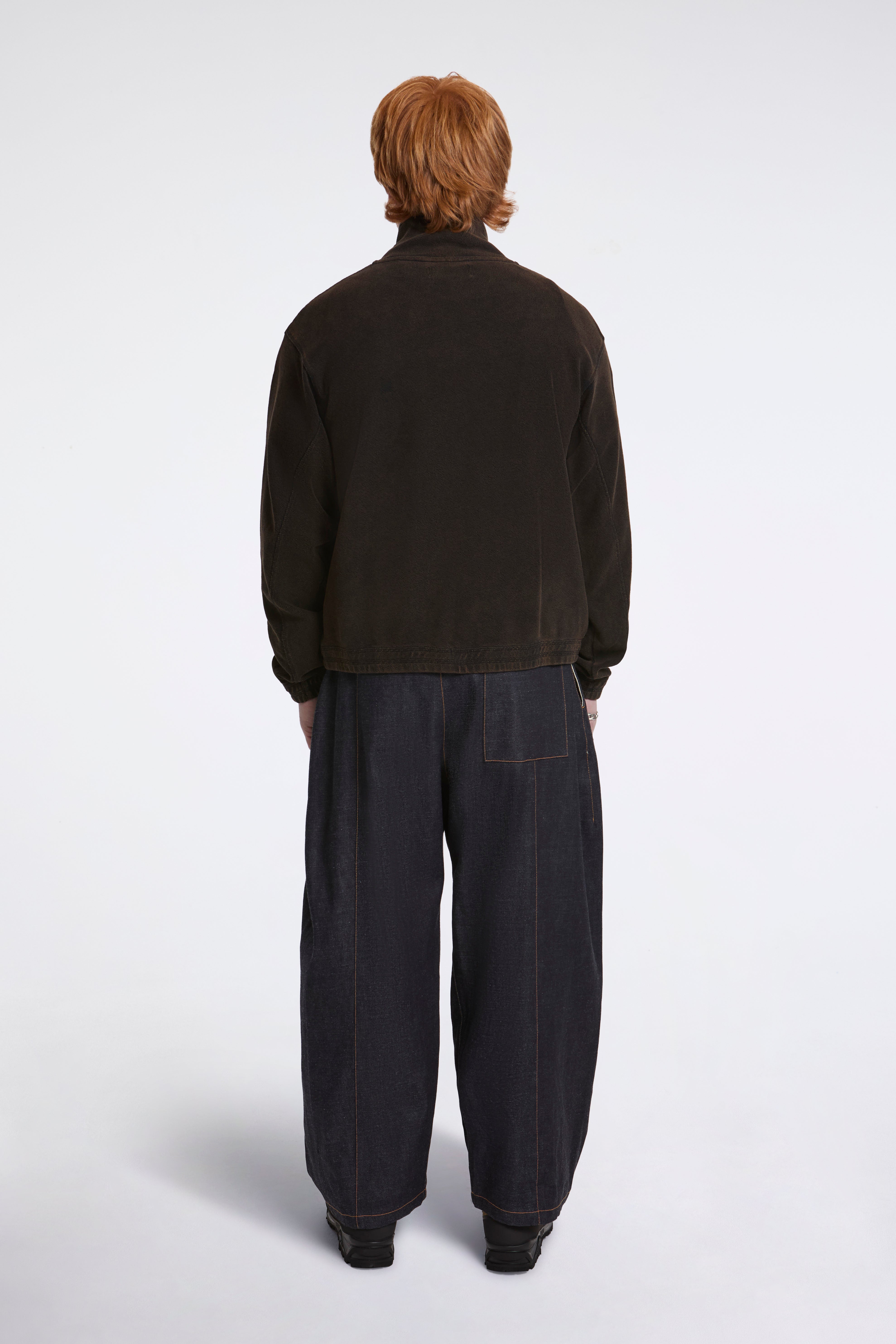 Covet Full Zip Burned Black