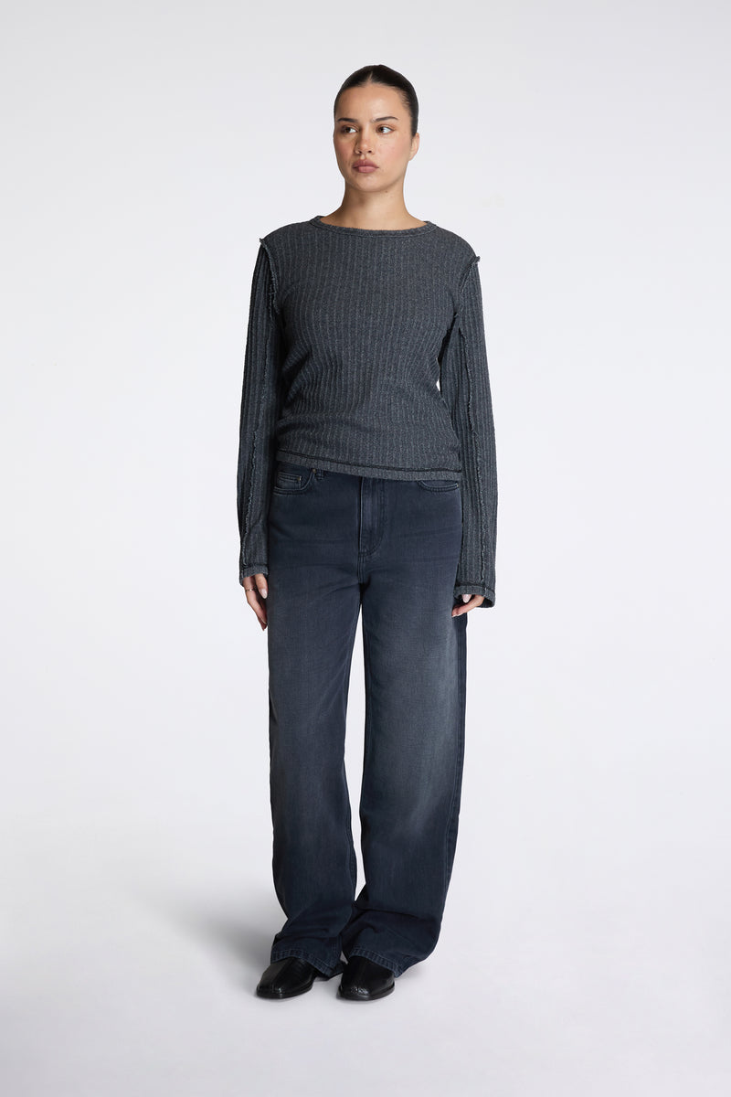Frequent Jeans Rinsed Black