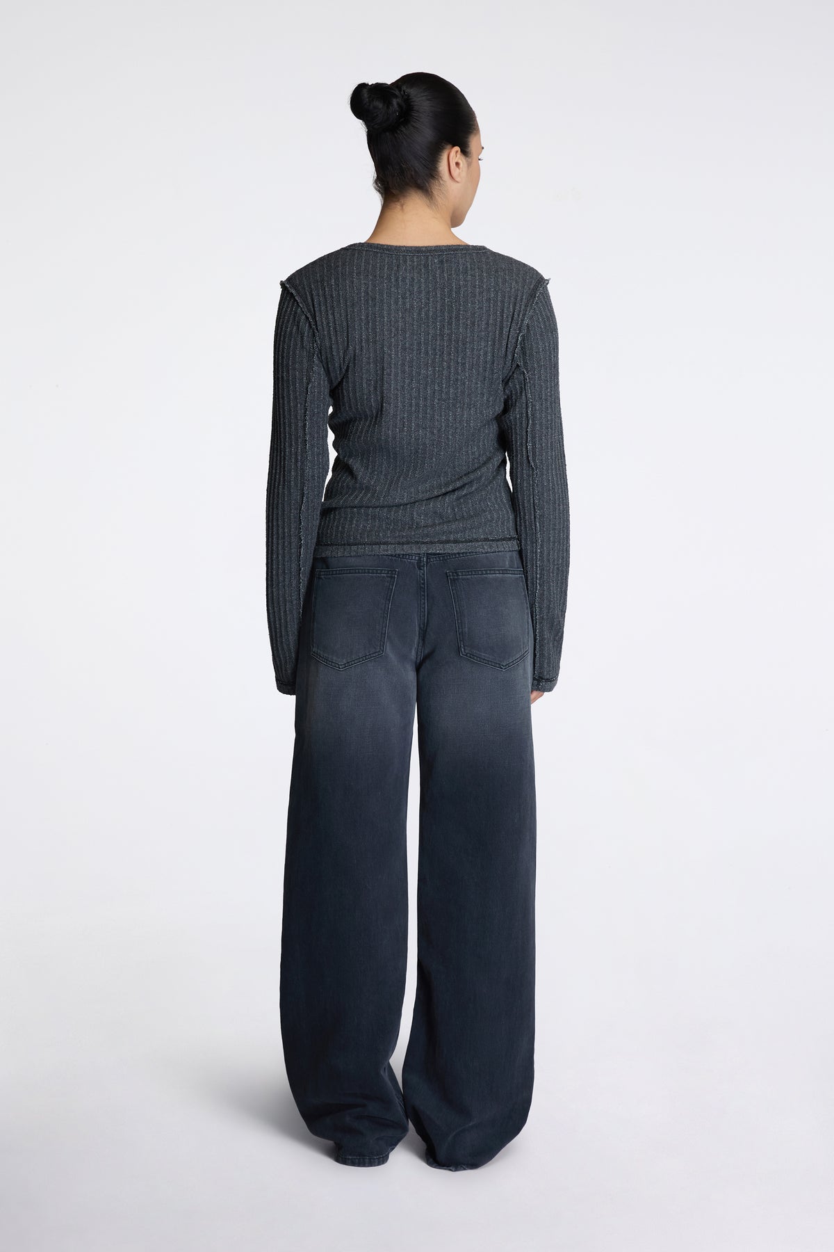 Frequent Jeans Rinsed Black