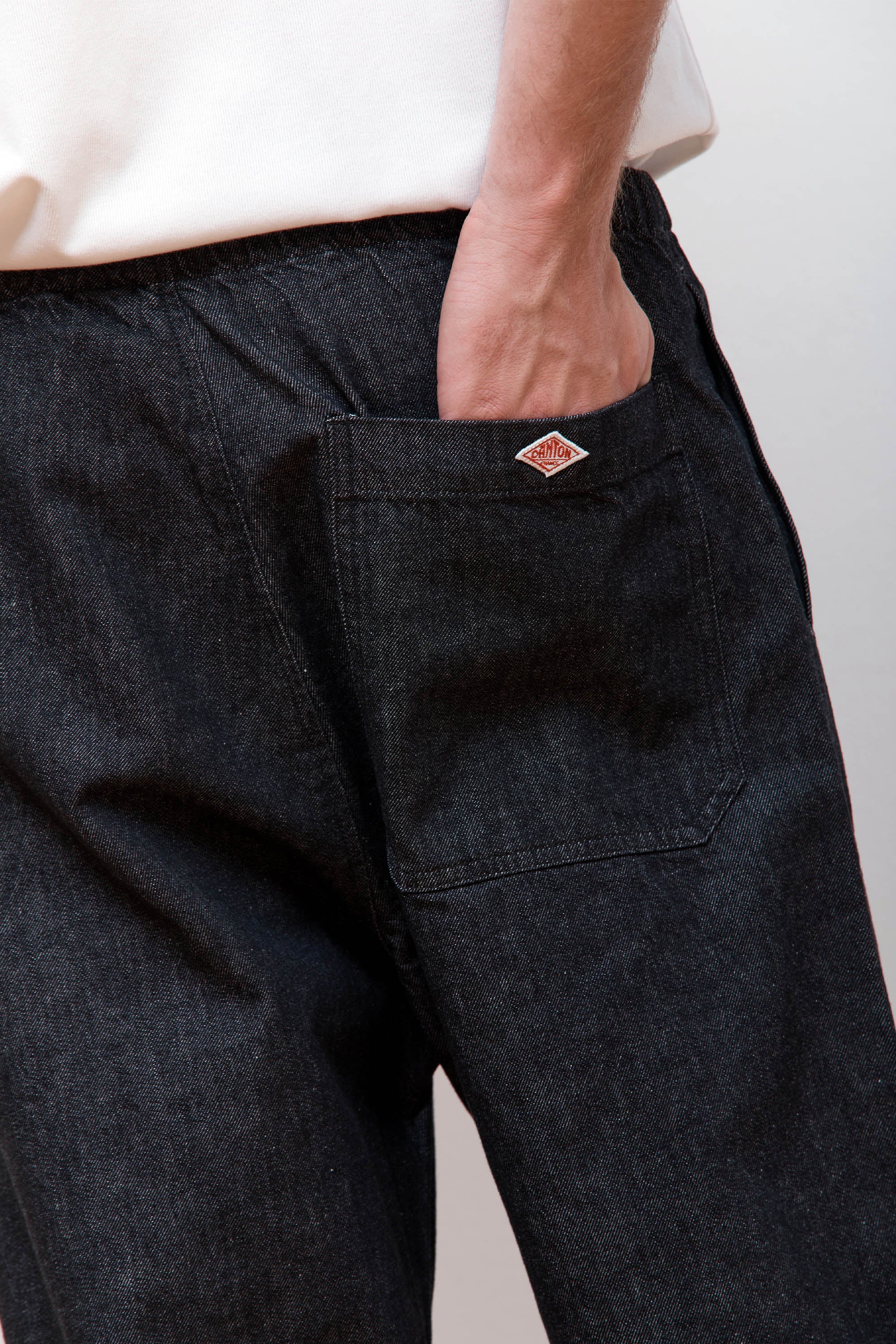 Easy Pants Black Denim