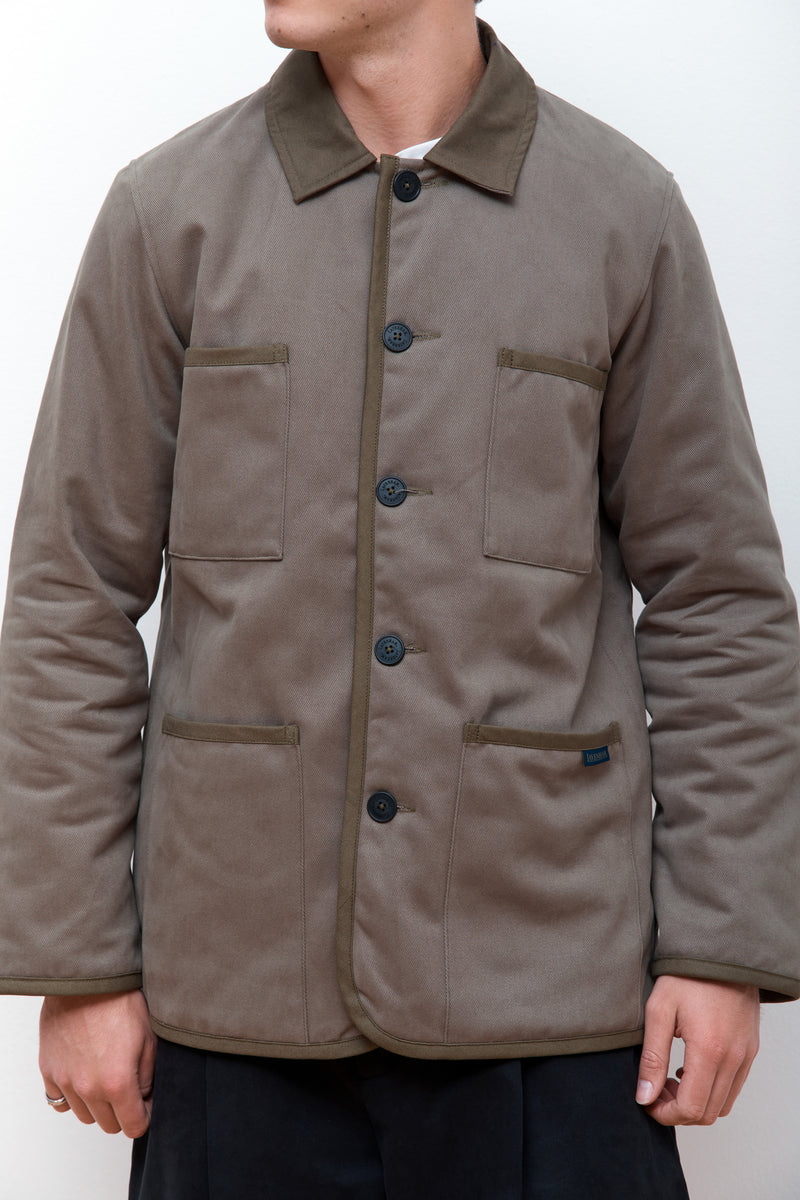 Workwear Button Denham Jacket Olive
