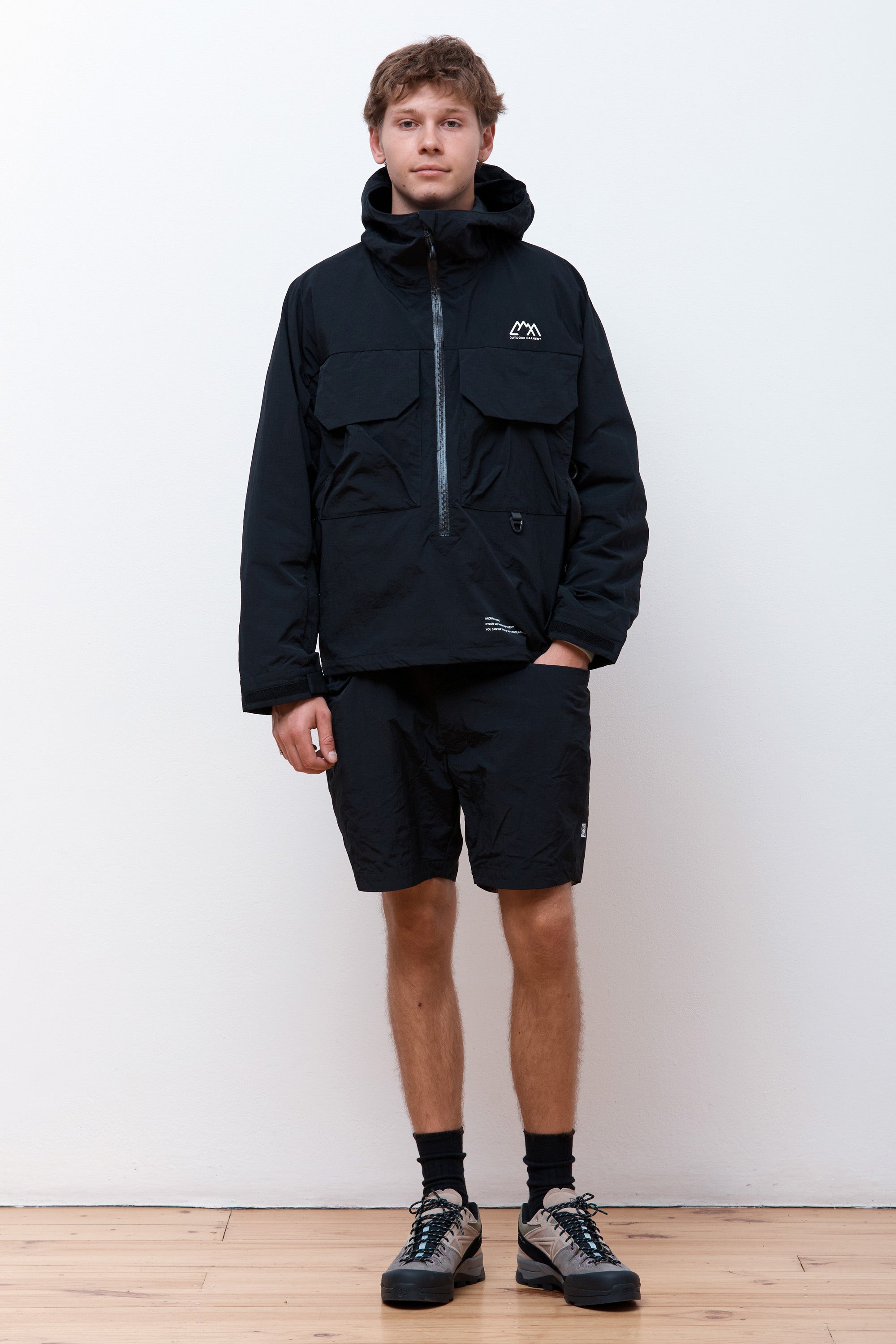 Anorak Hoodie Black