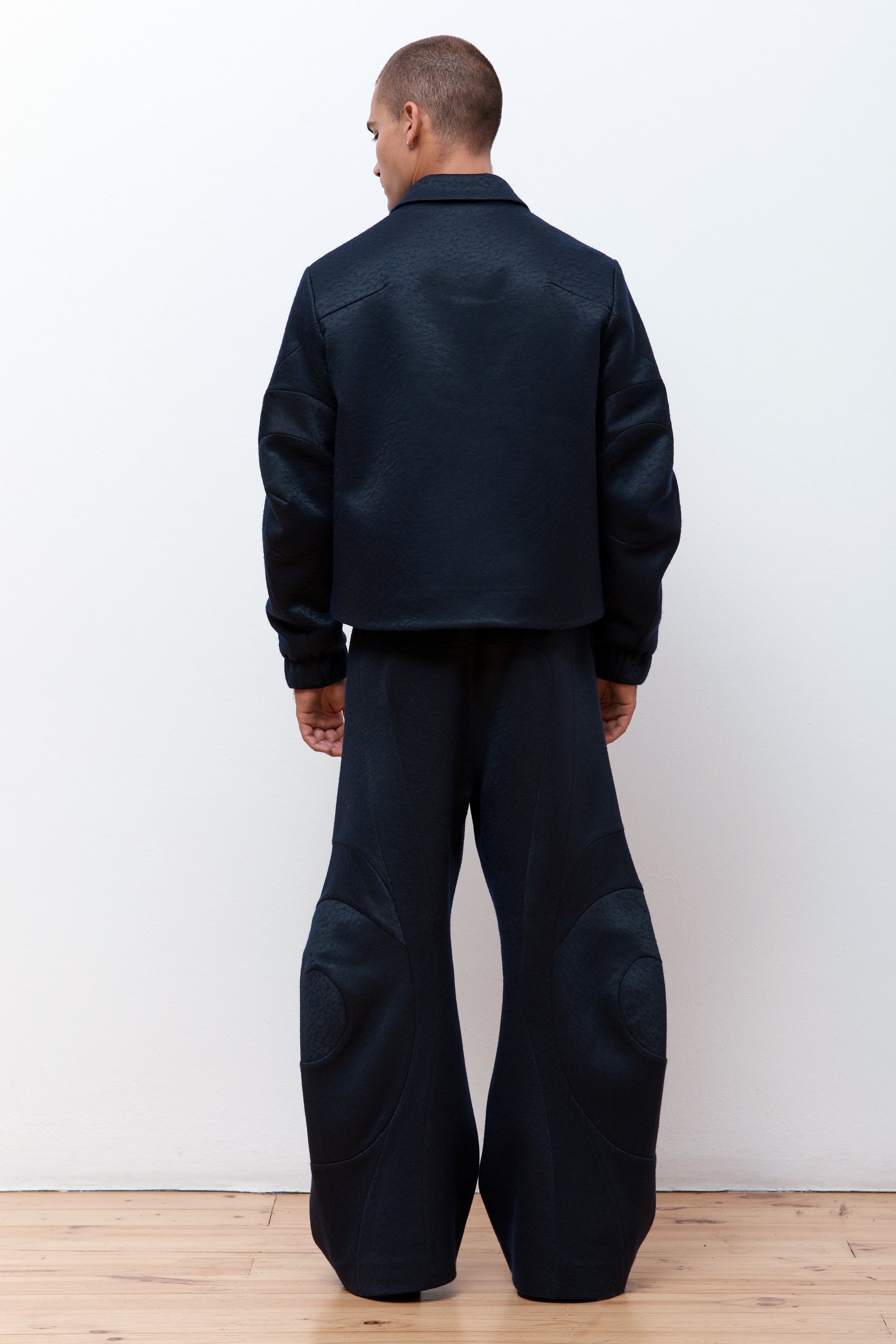 Helicteres Isora Pants Navy Pattern