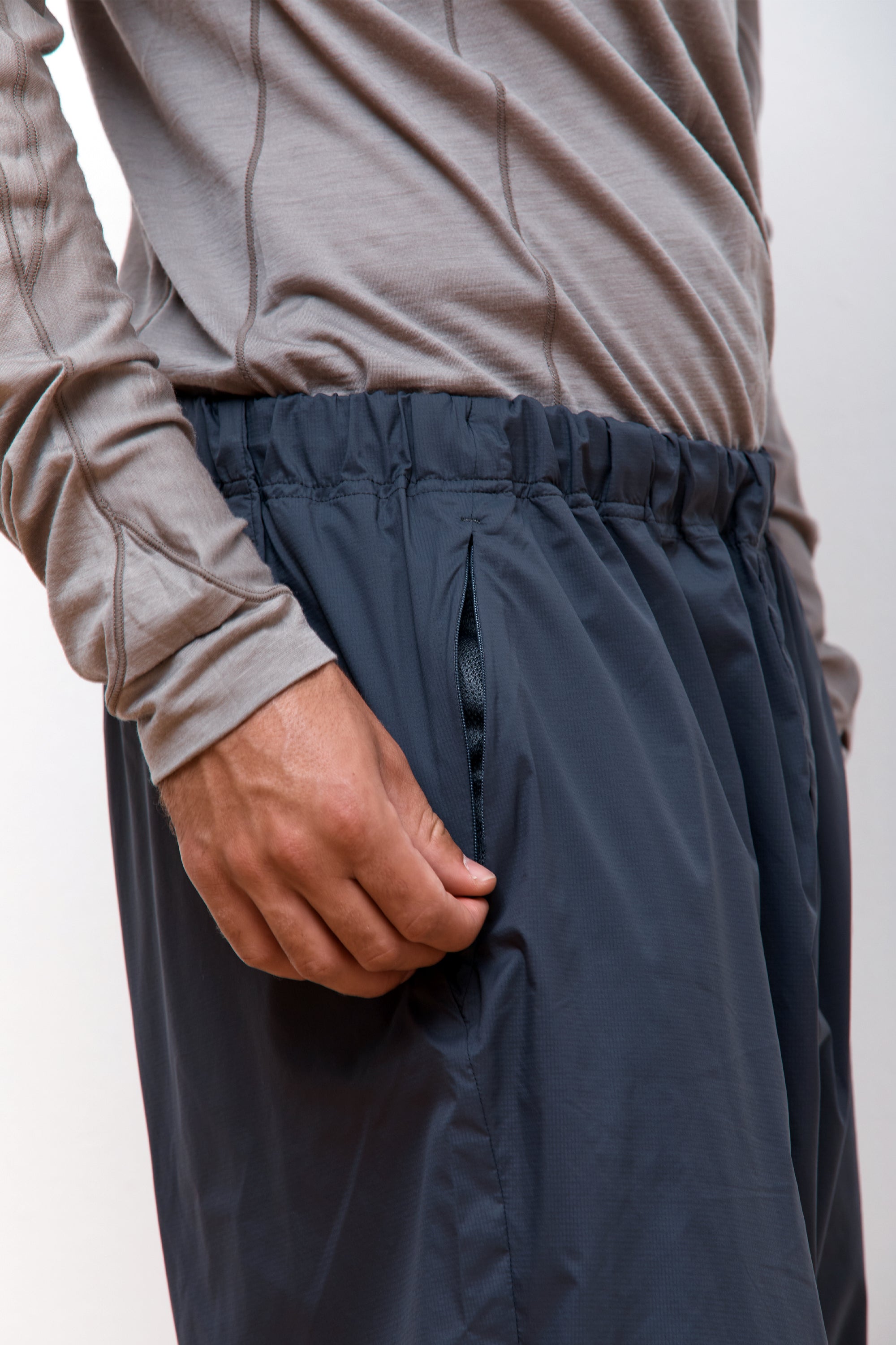 Wind Pants Lead Grey