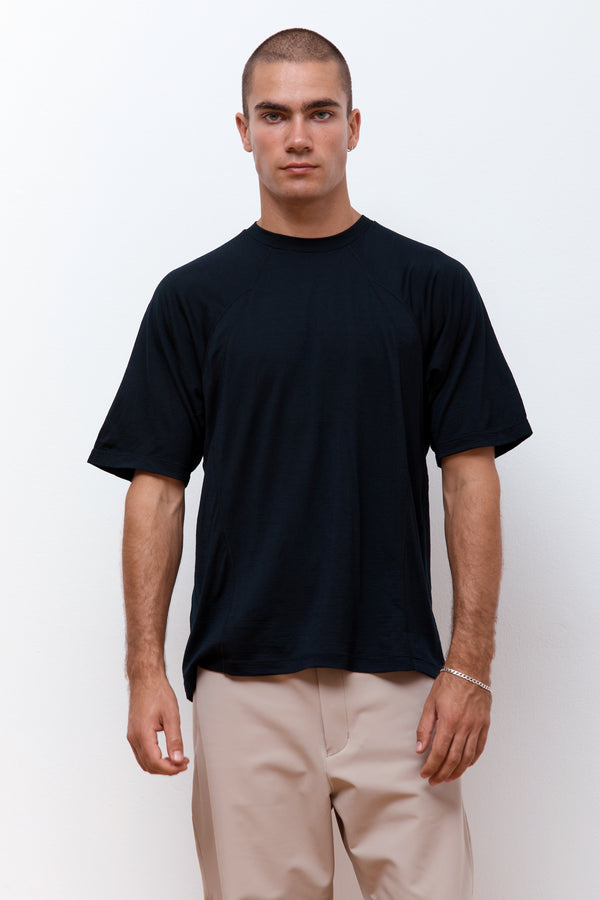 Wool T-Shirt Black