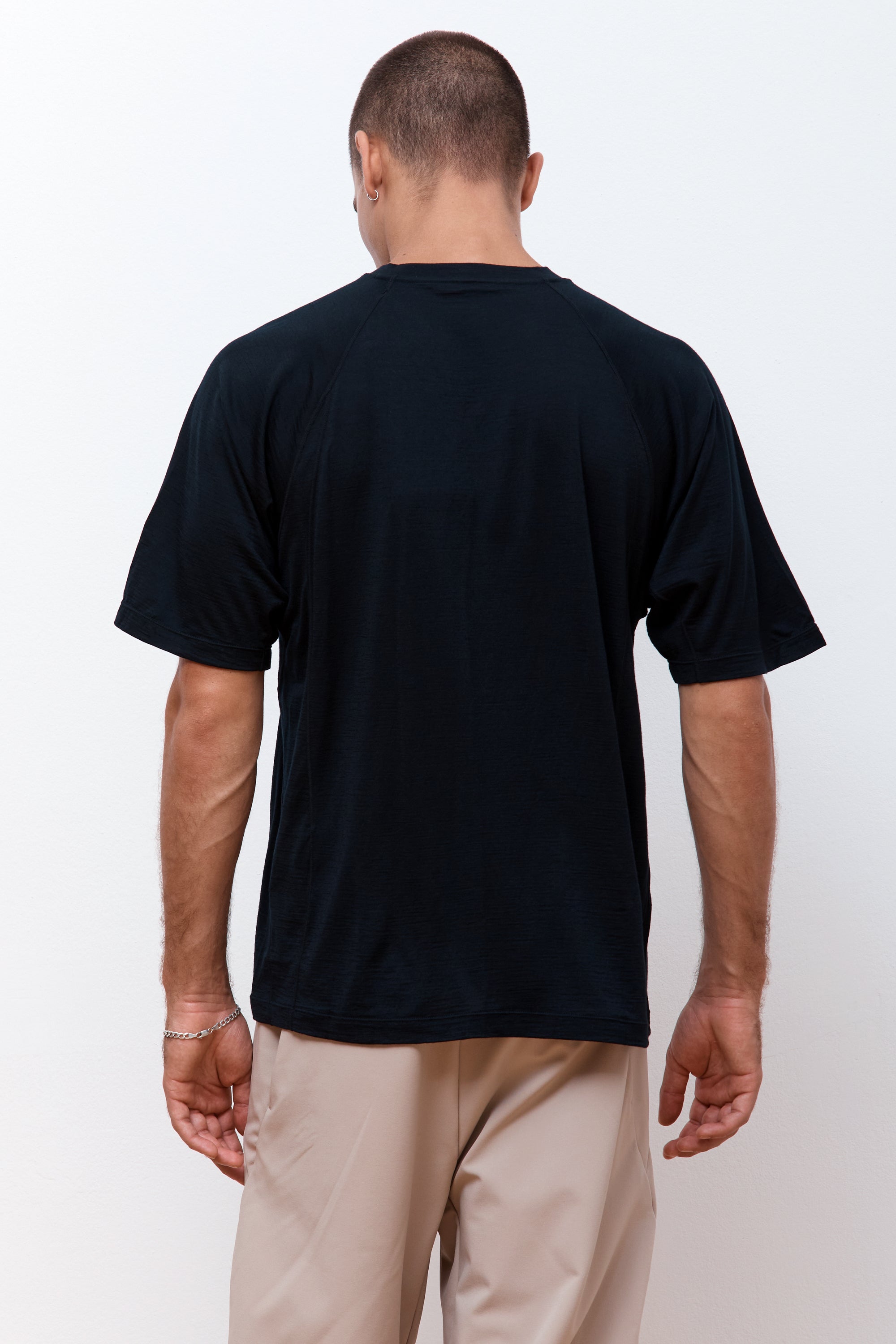 Wool T-Shirt Black