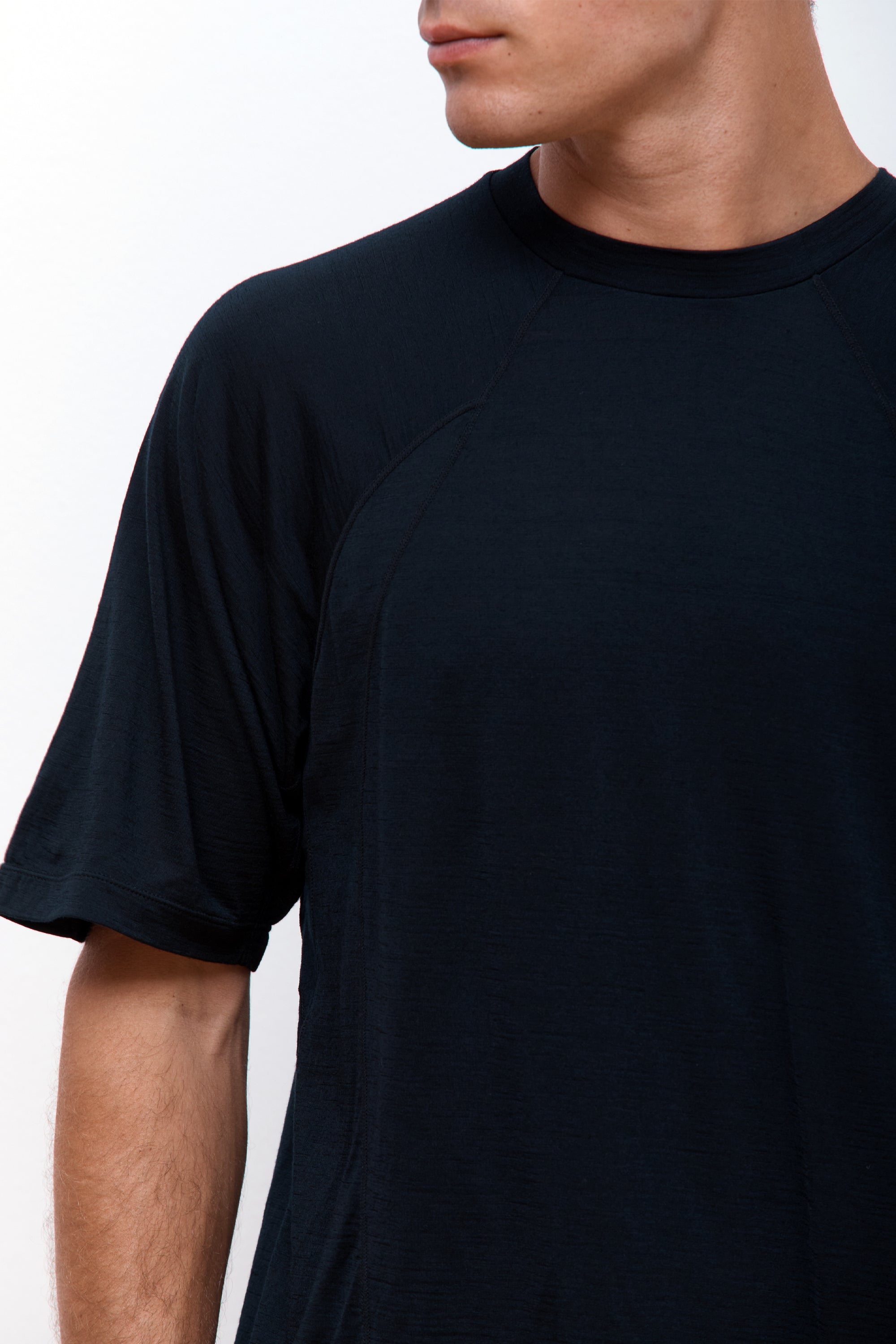 Wool T-Shirt Black