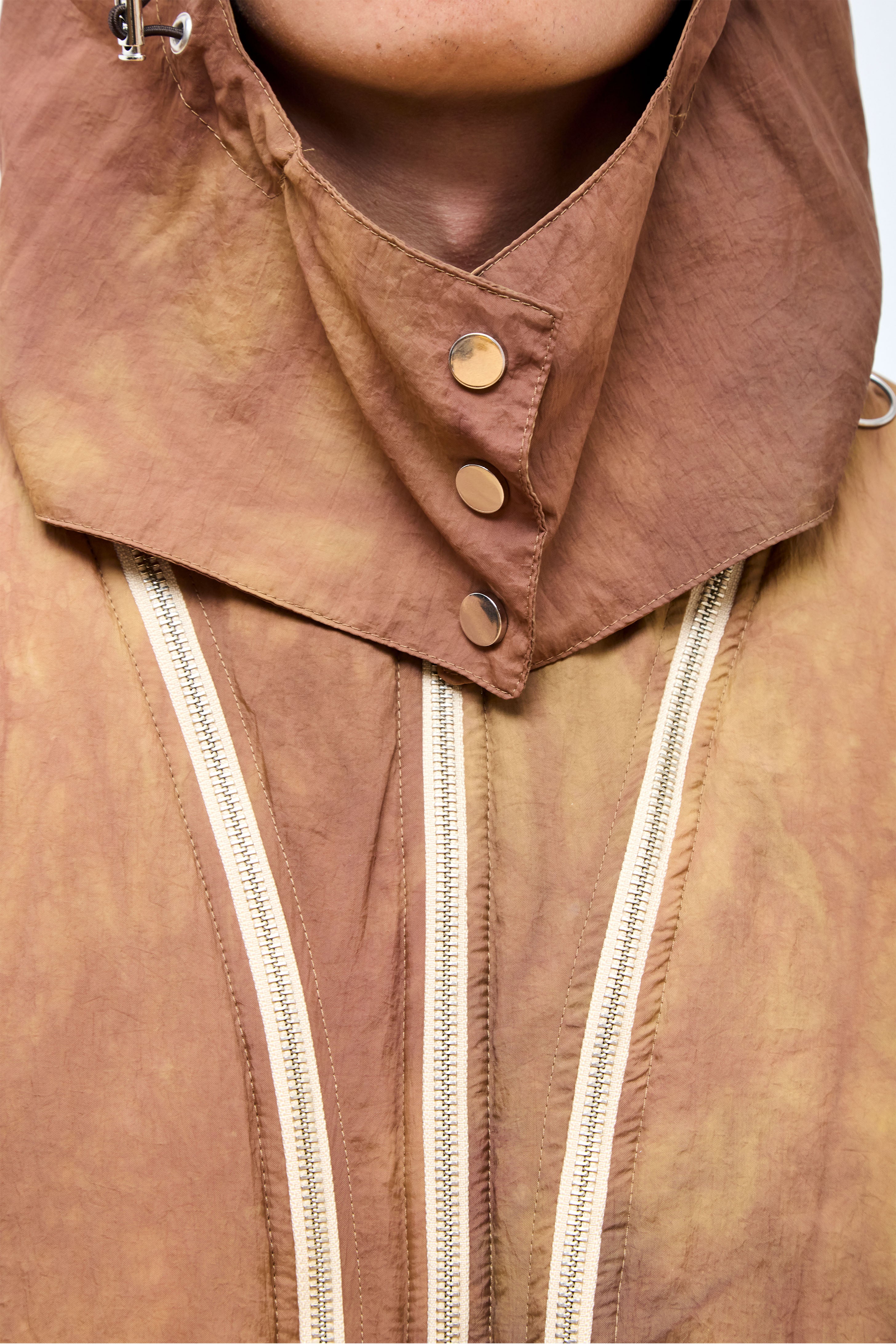 Hidden Pocket Jacket Rusted Orange/Brown