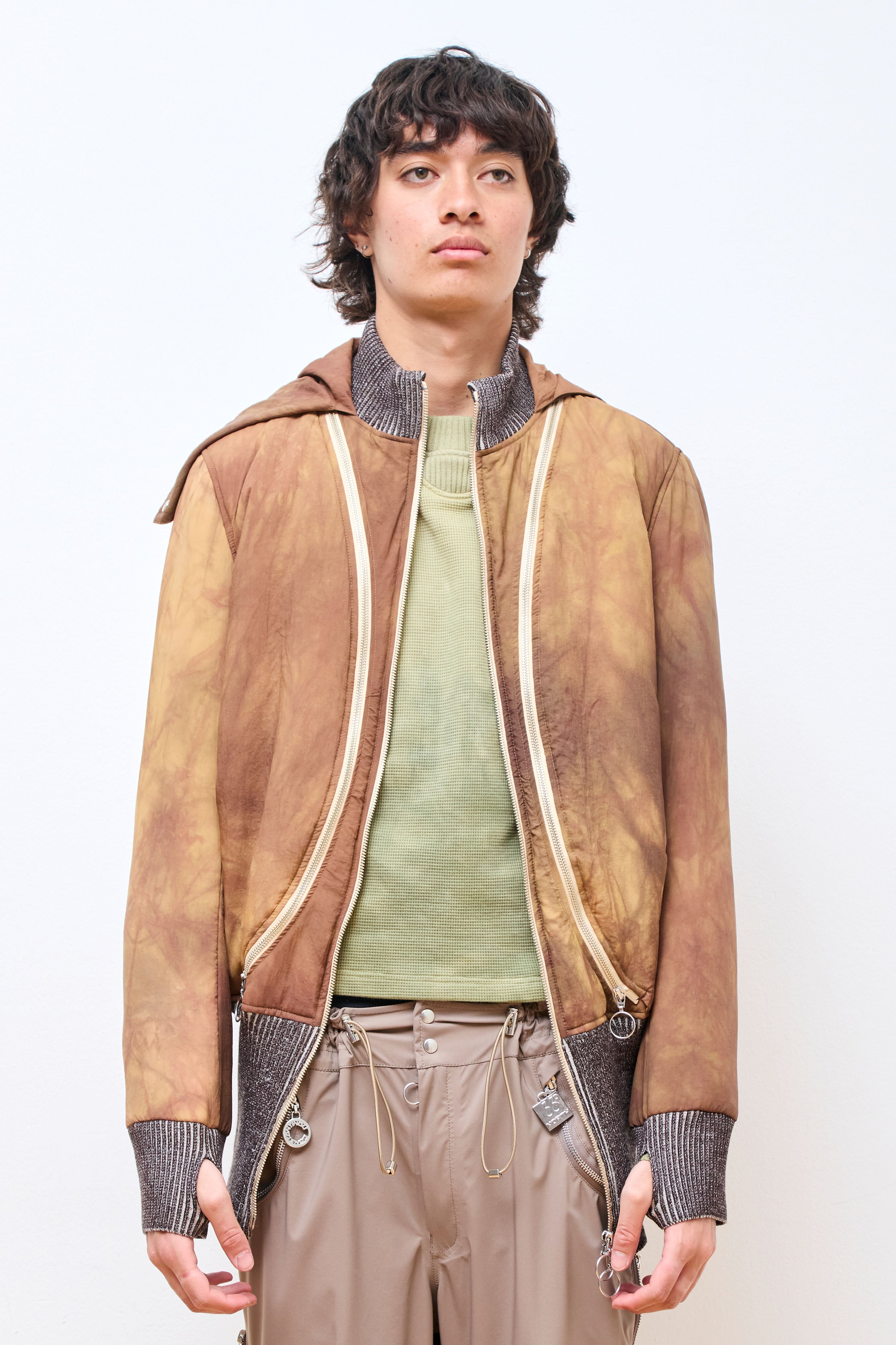 Hidden Pocket Jacket Rusted Orange/Brown