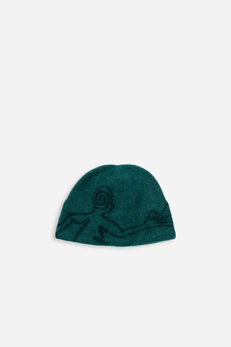 Exploration Mohair Mixed Beanie Forest Green