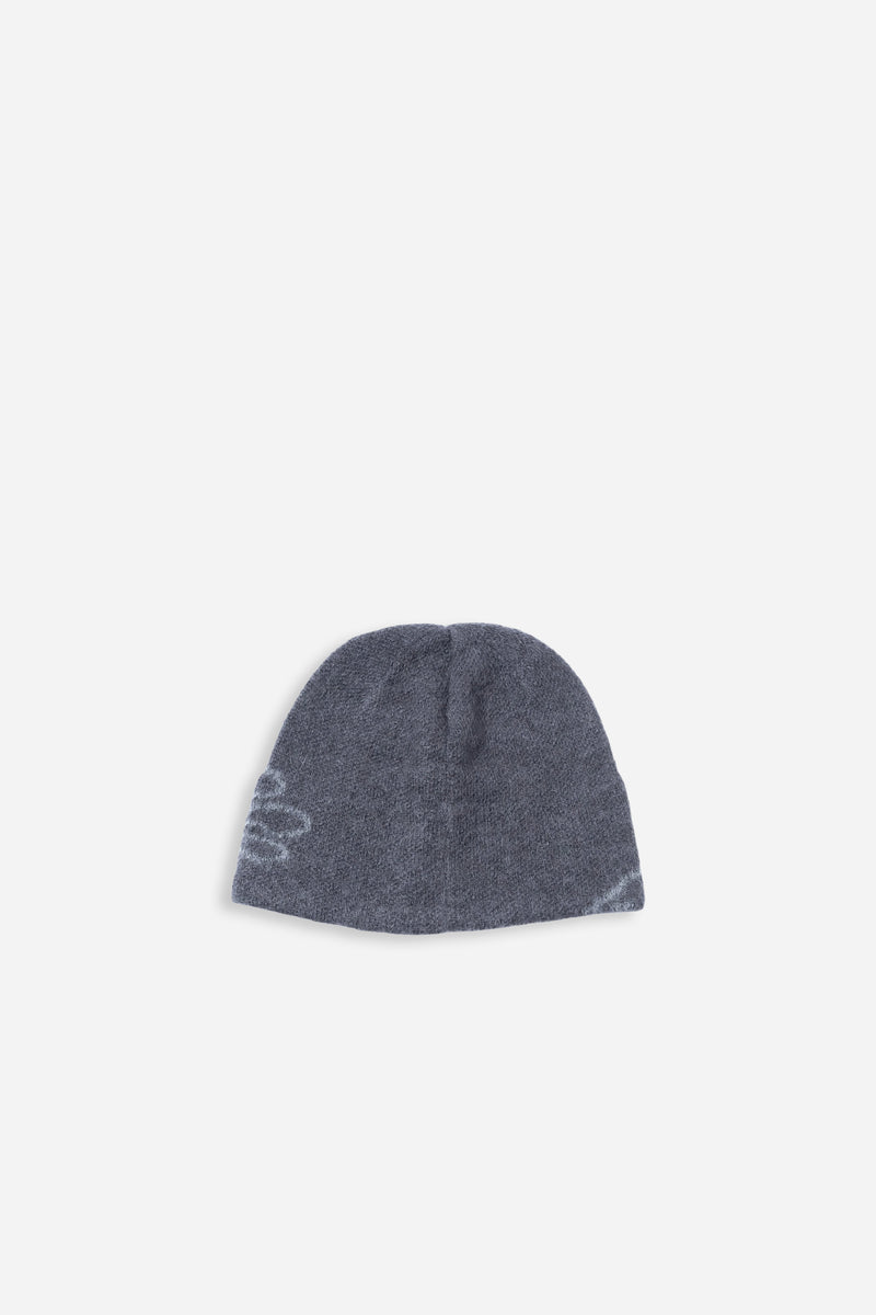 Exploration Mohair Mixed Beanie Slate Brown