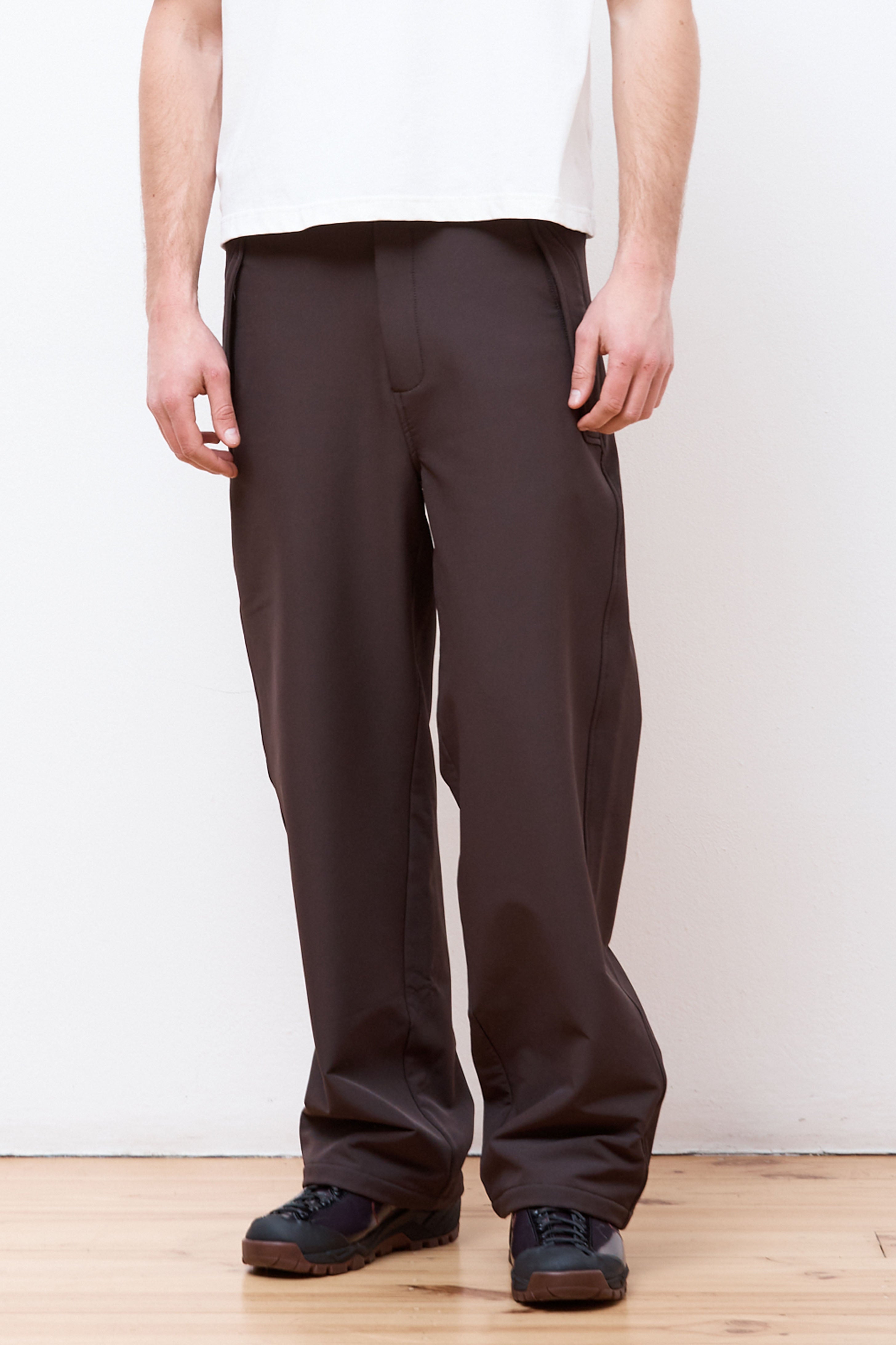 Soft Shell Trouser Dk Brown