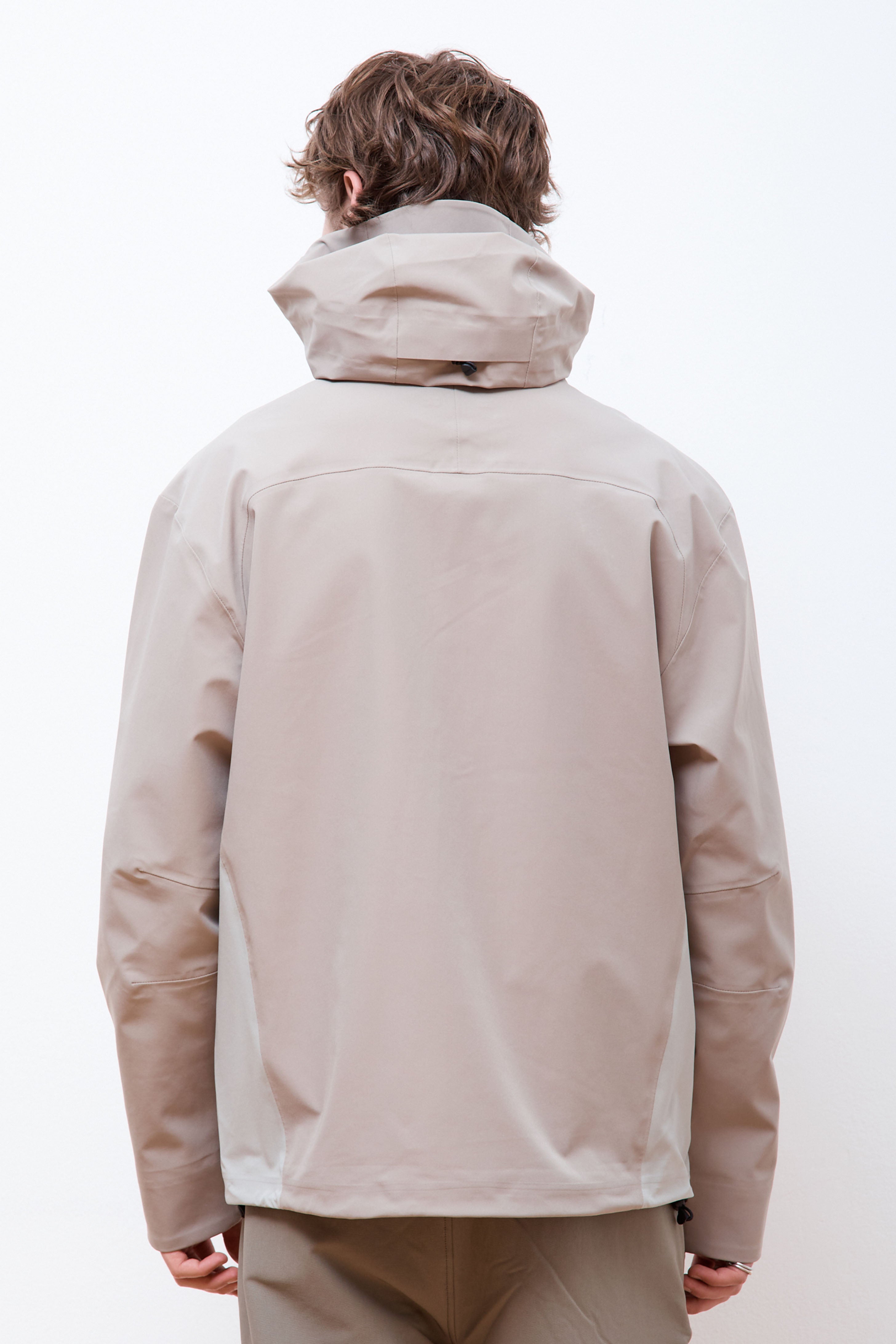 3L Shell Jacket Beige