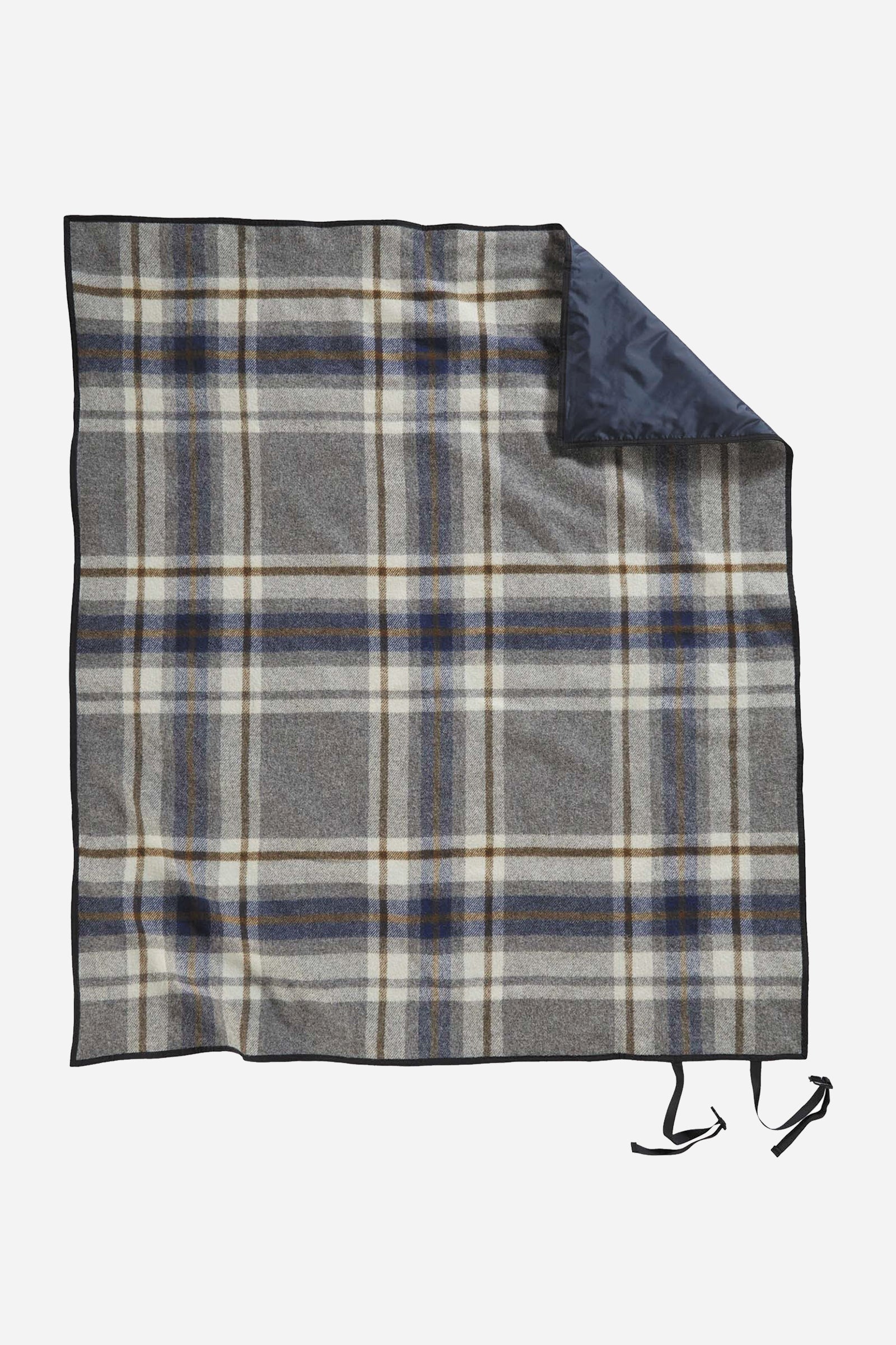 Roll-Up Blanket USA Raleigh Plaid