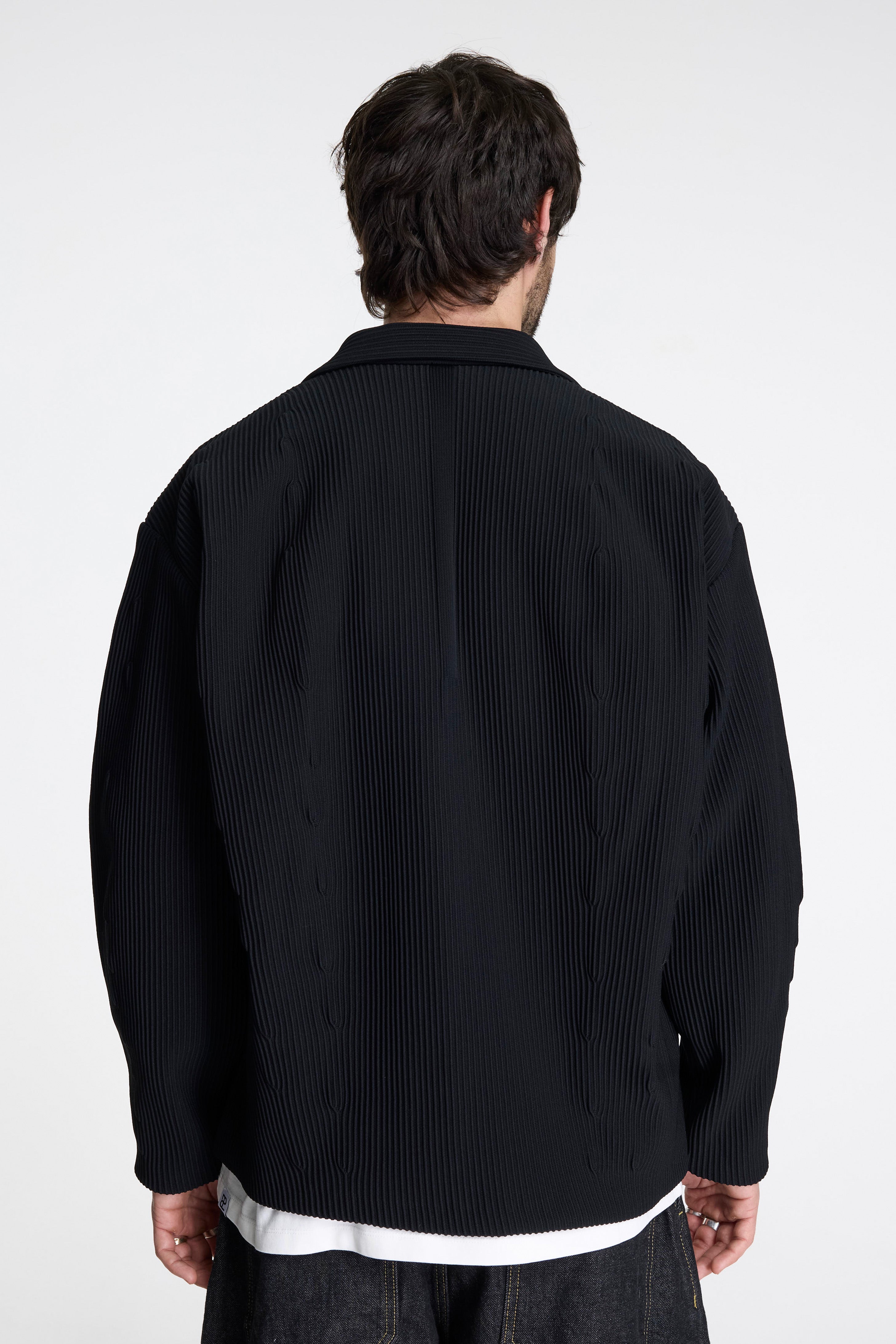 Hypha Tailored Cocoon Jacket Black