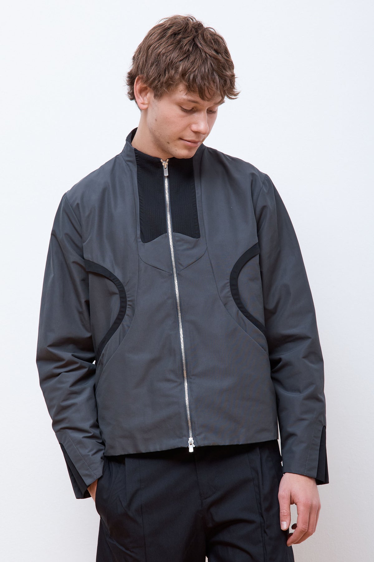 _J.L-A.L_ Pasve Jacket Black Grey