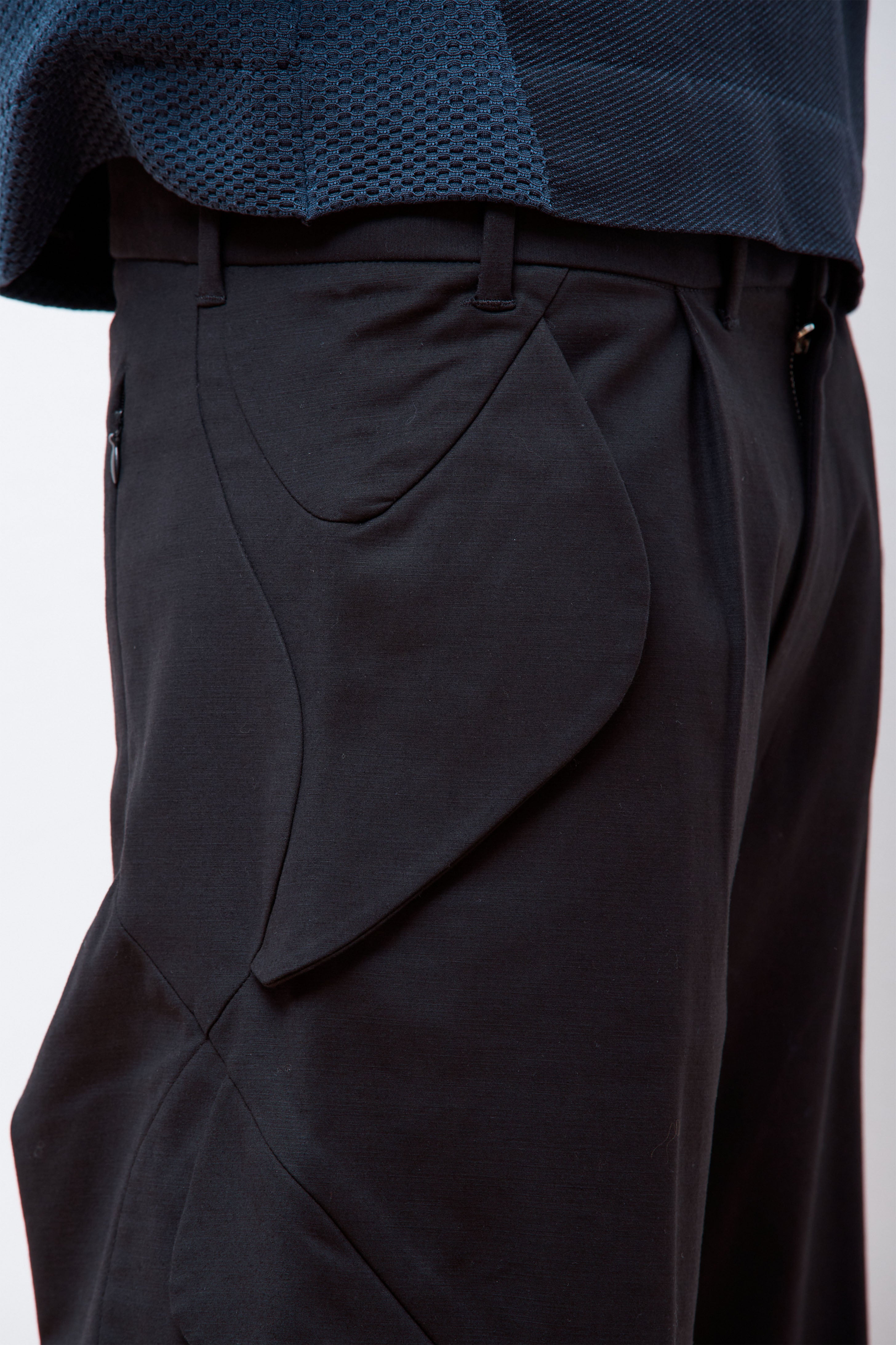 Brace Trousers Shungite Black