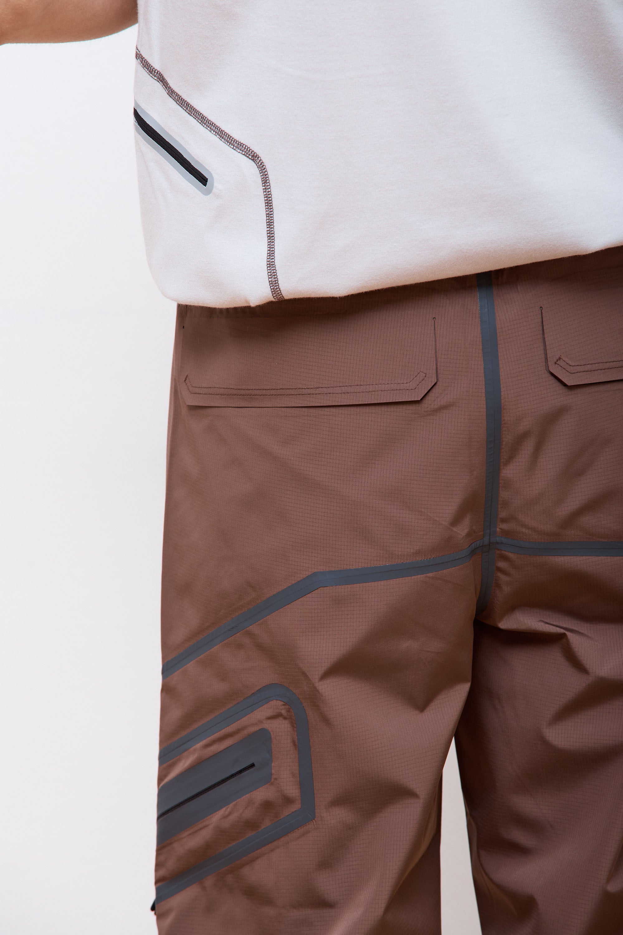 Hardshell Pants US Brown