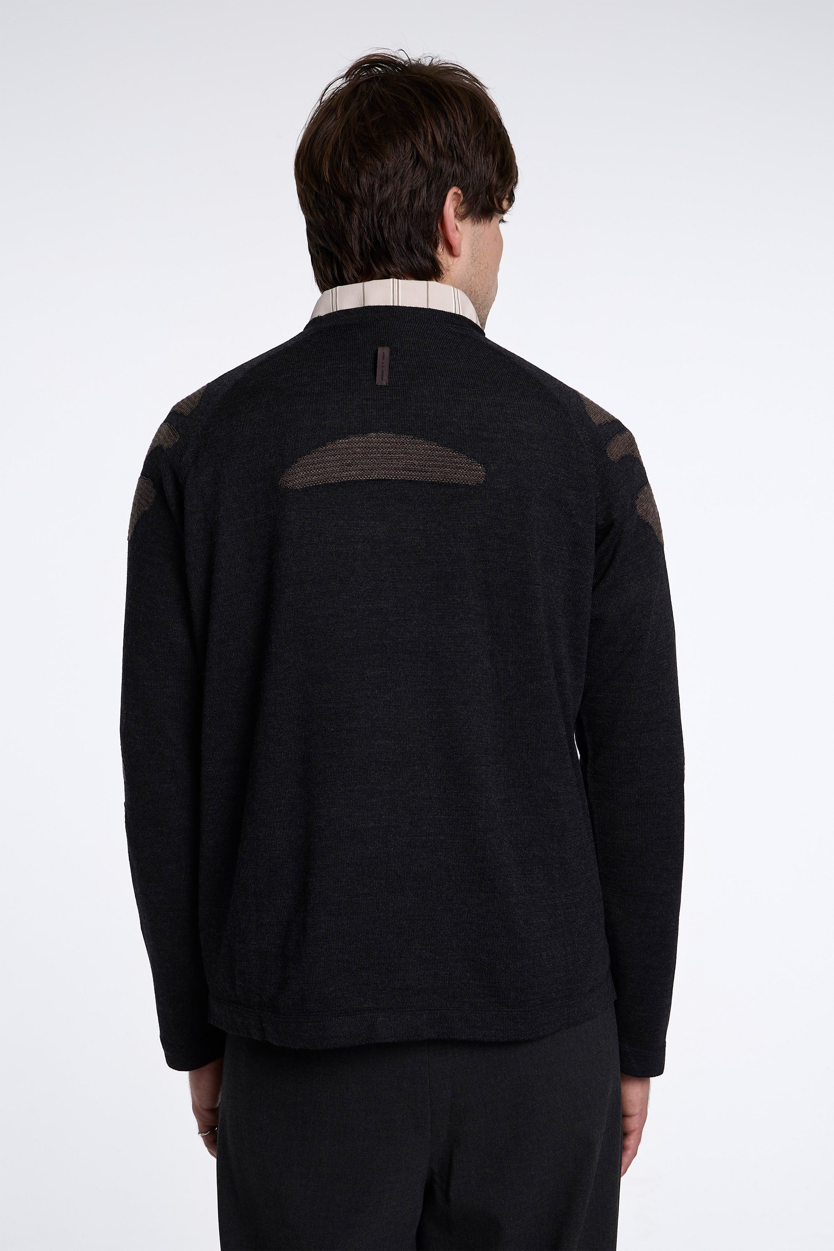 Mediter Knitted Longsleeve Shungite Black