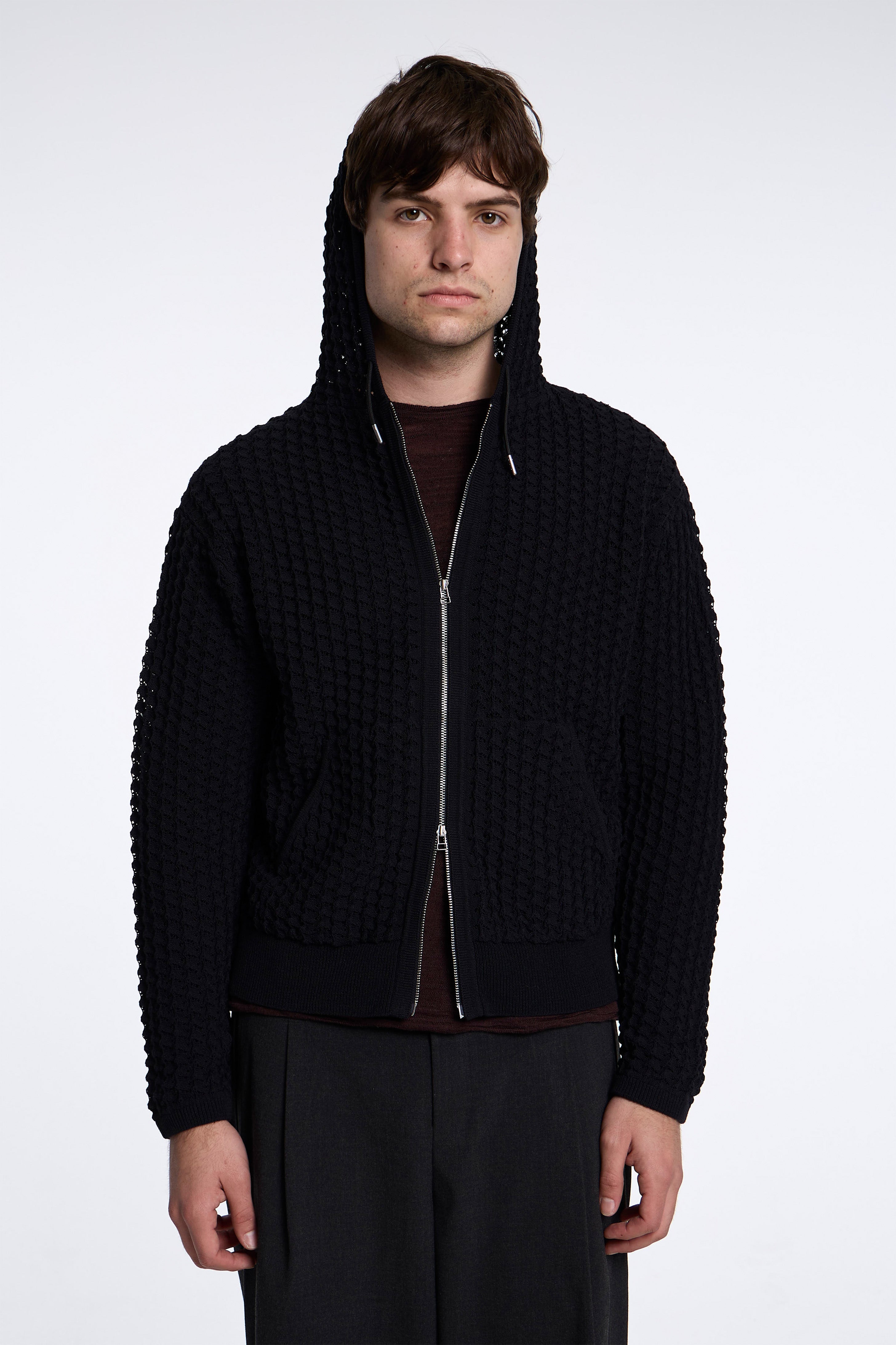 Telez Hoodie Shungite Black