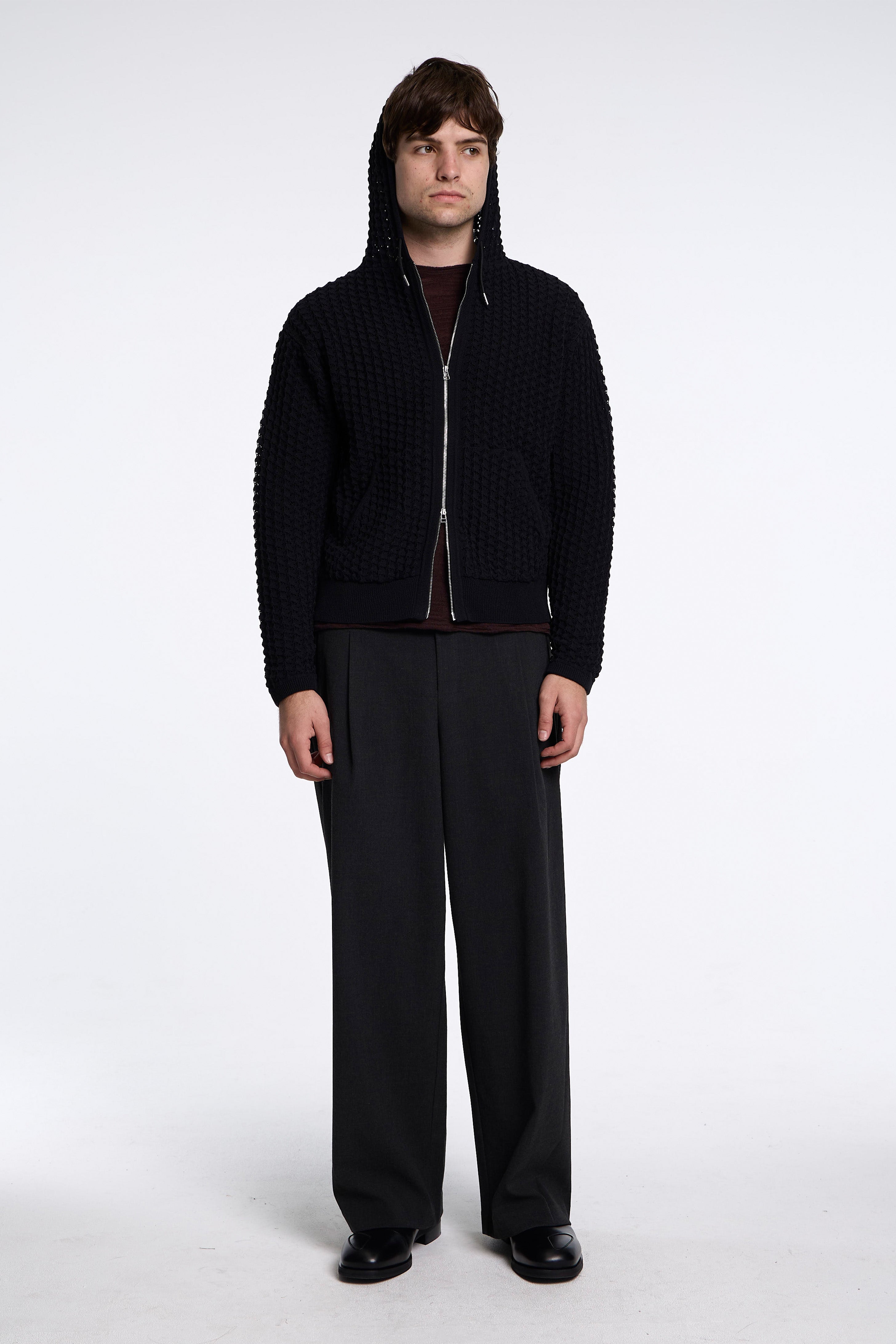 Telez Hoodie Shungite Black