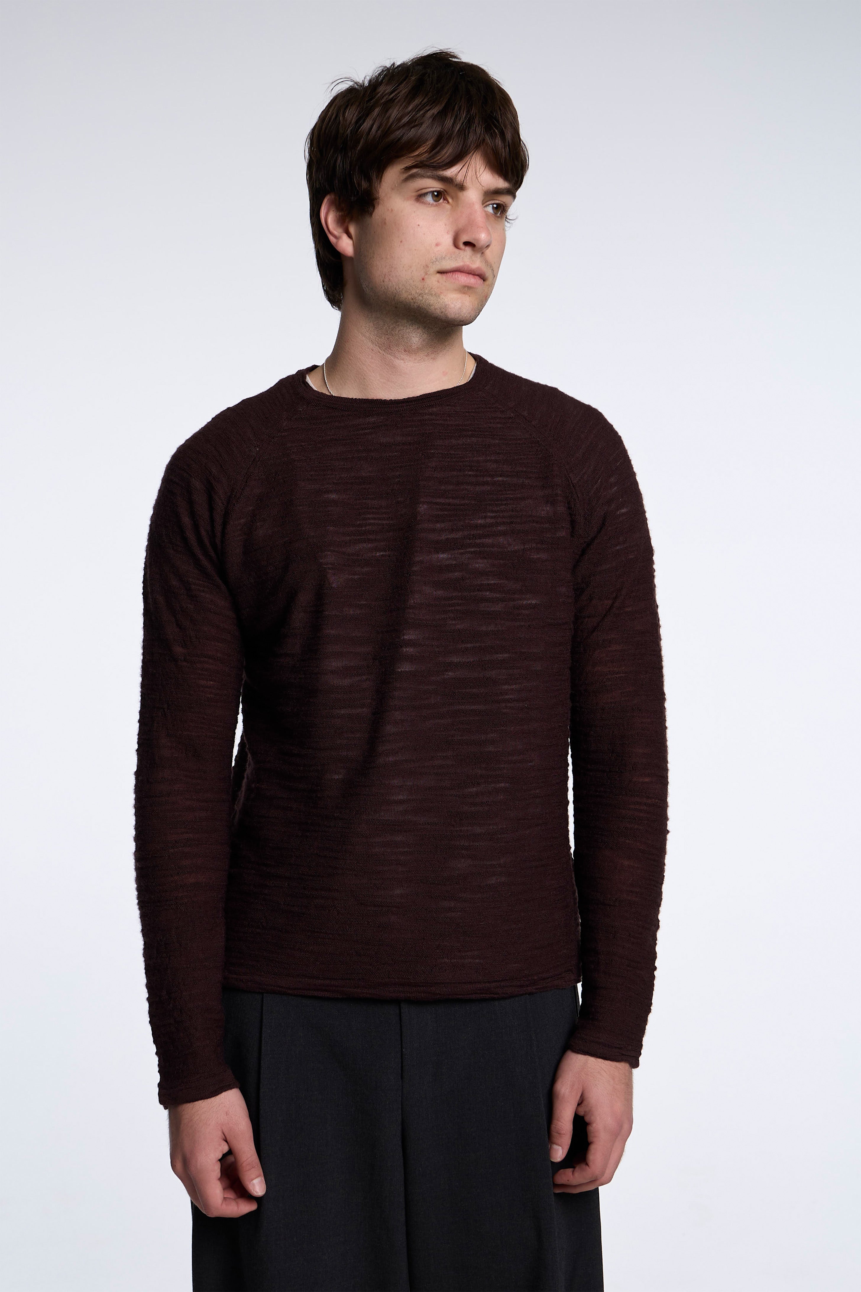 Valio Knitted Longsleeve Terra Brown