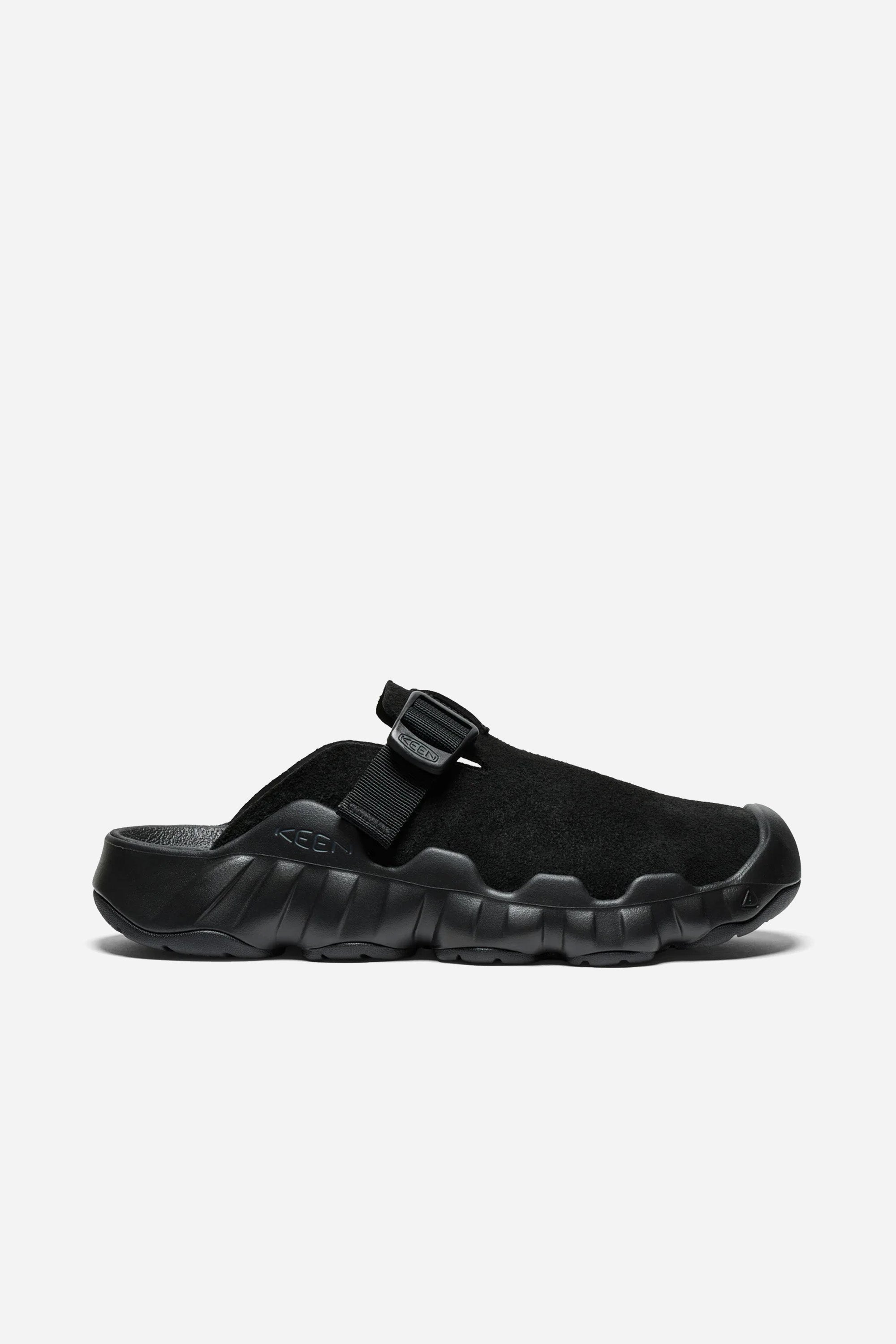Hyperport Clog Leather Mens Black Black