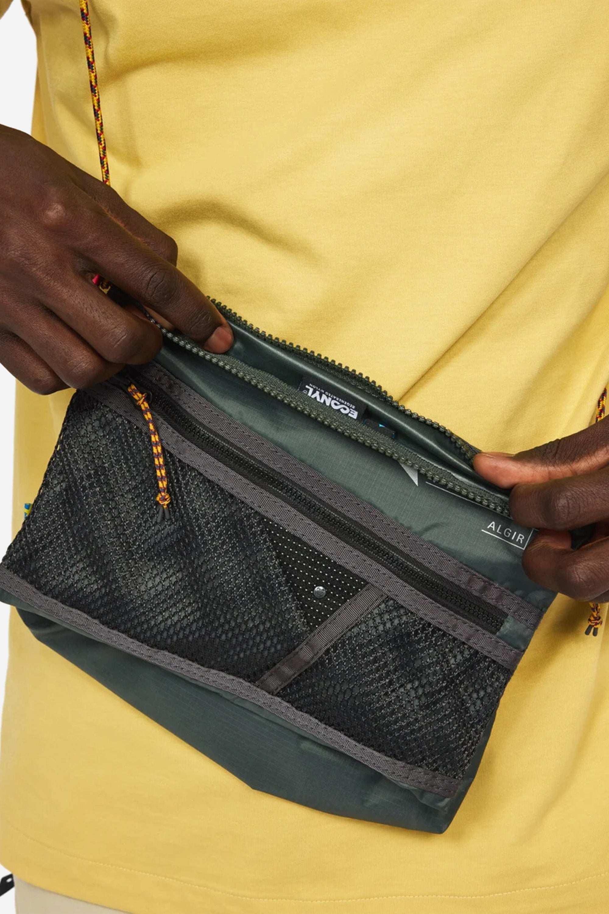 Algir Foldover Bag Sea Foam