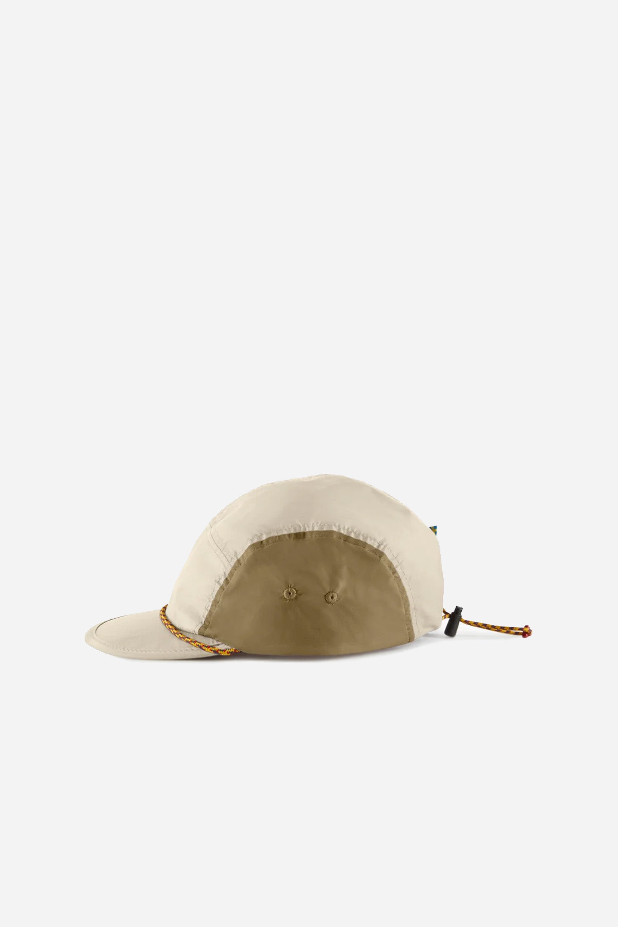 Runa Five Panel Cap Putty Grey-Olive
