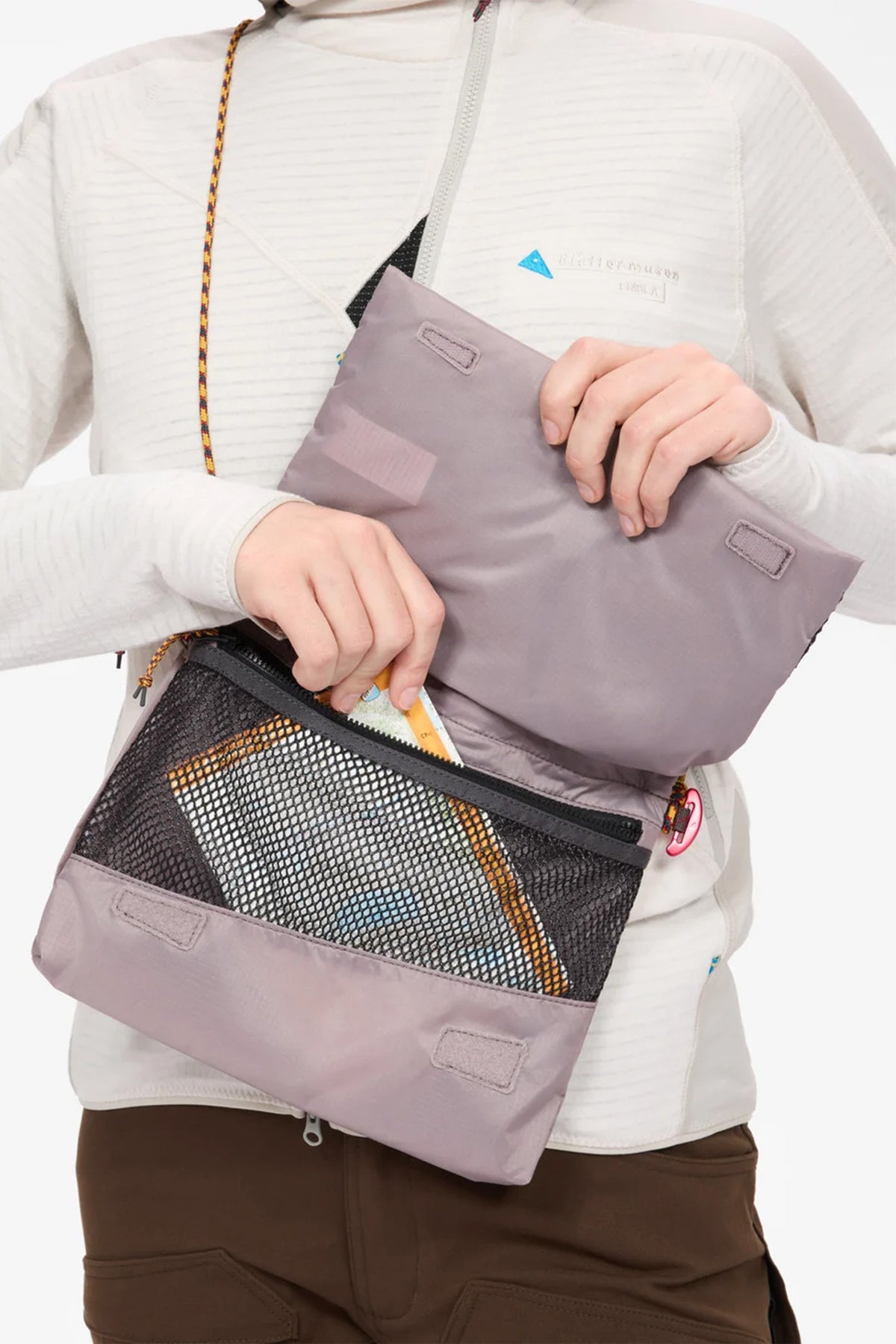 Algir Foldover Bag Purple Dove